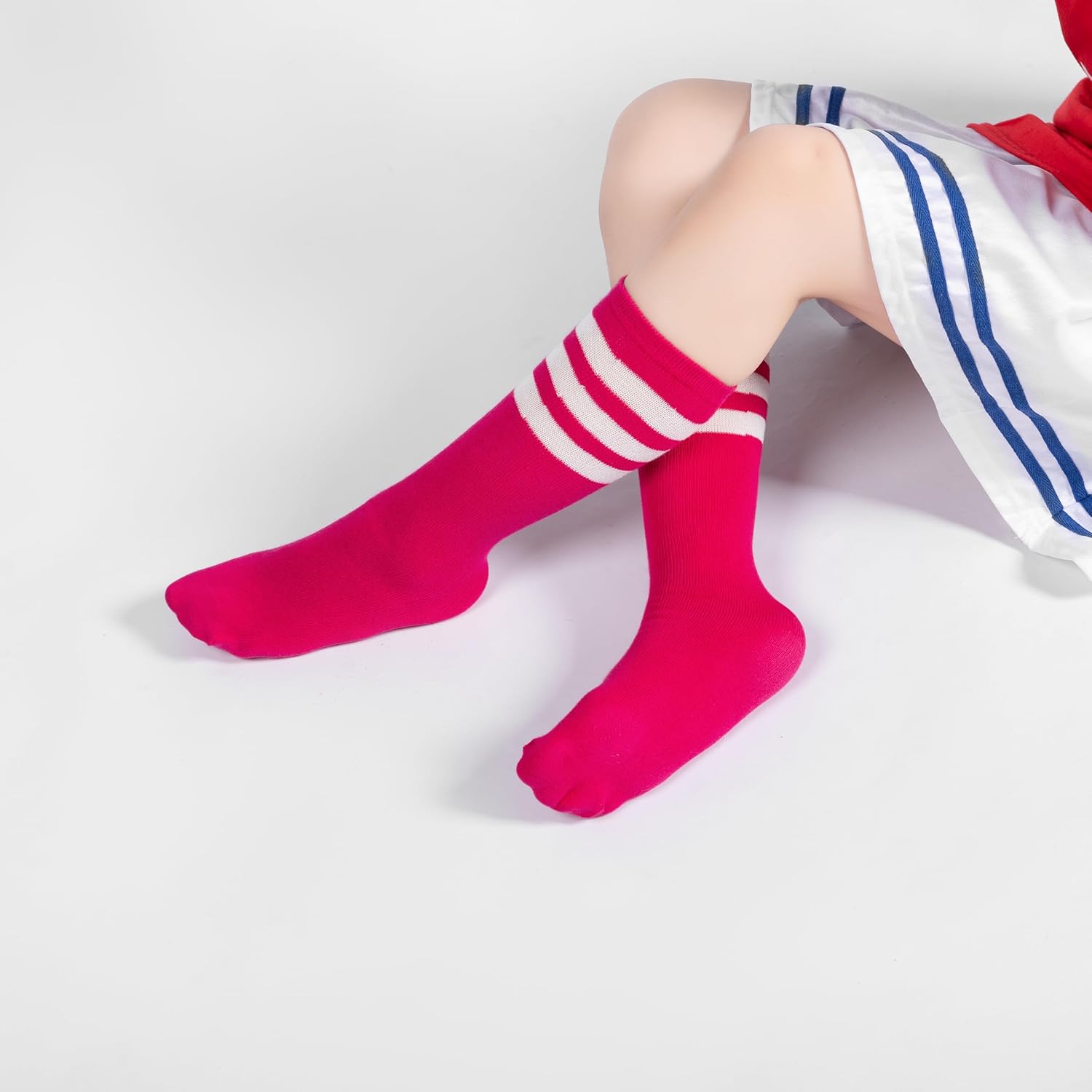 BONANGEL Kids Youth Soccer Socks Boys Girls Stretchy Warm
