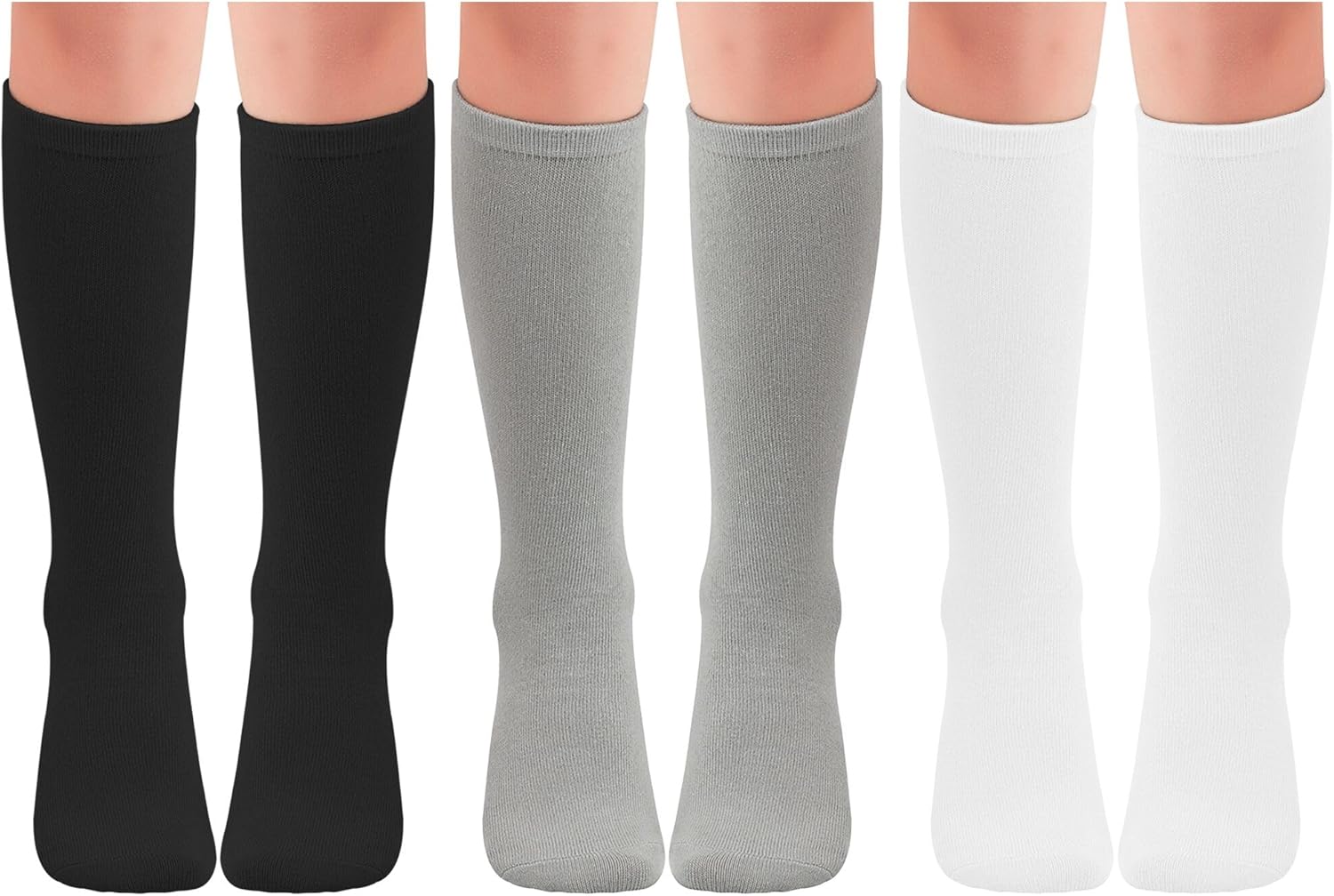 3-Pair Stripes Knee