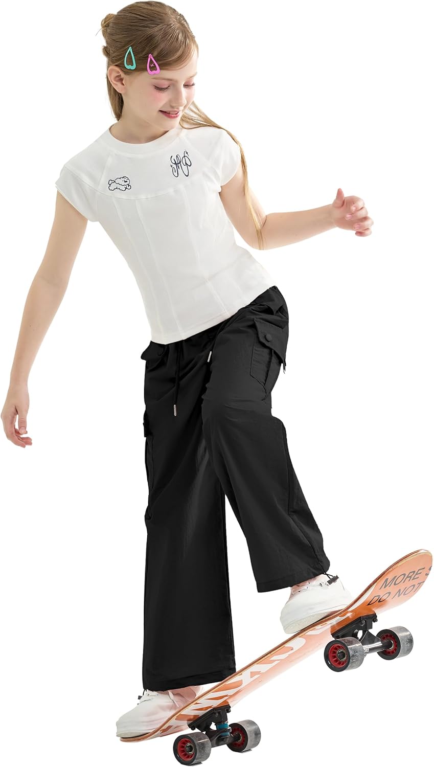 Y2K Parachute Jogger Pants for Girls