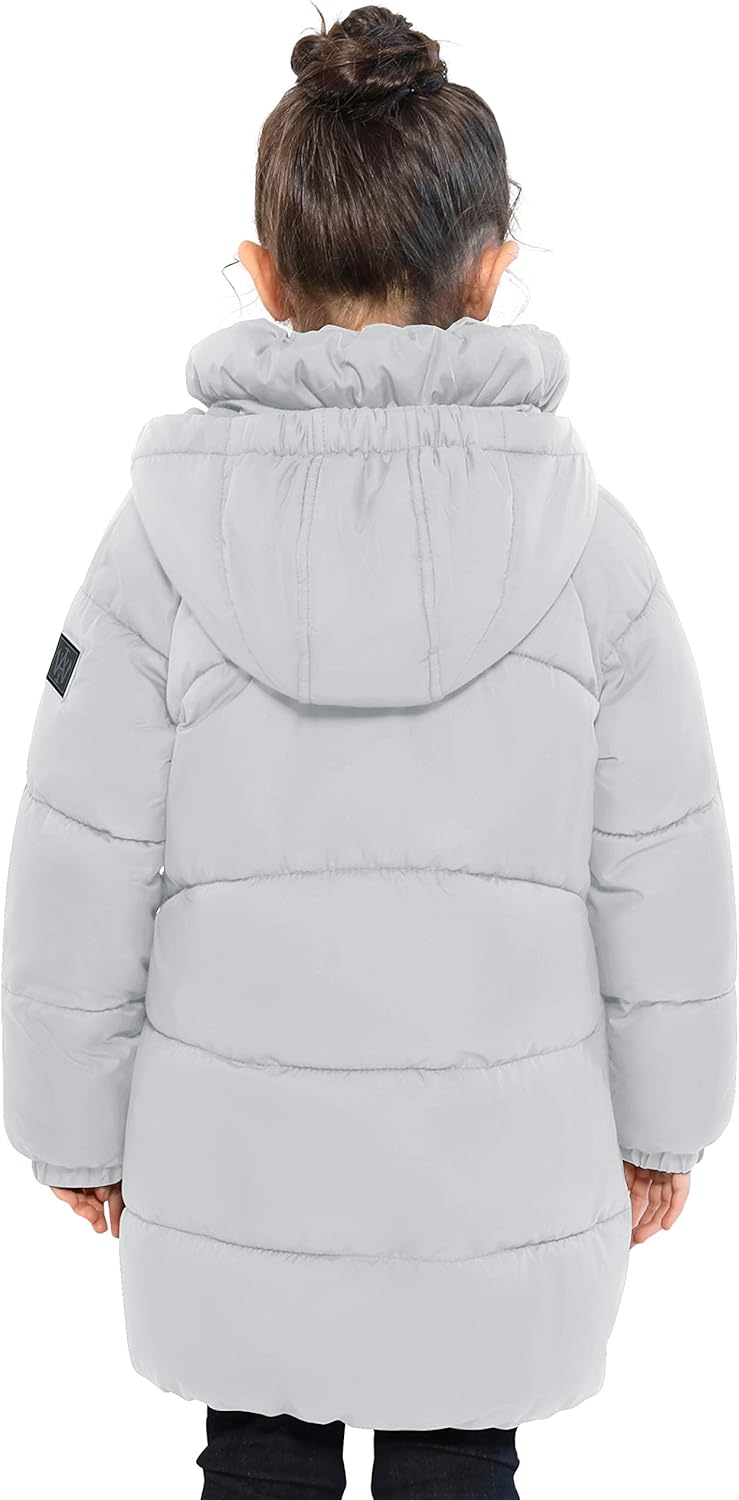SOLOCOTE Girls Winter Coats Medium