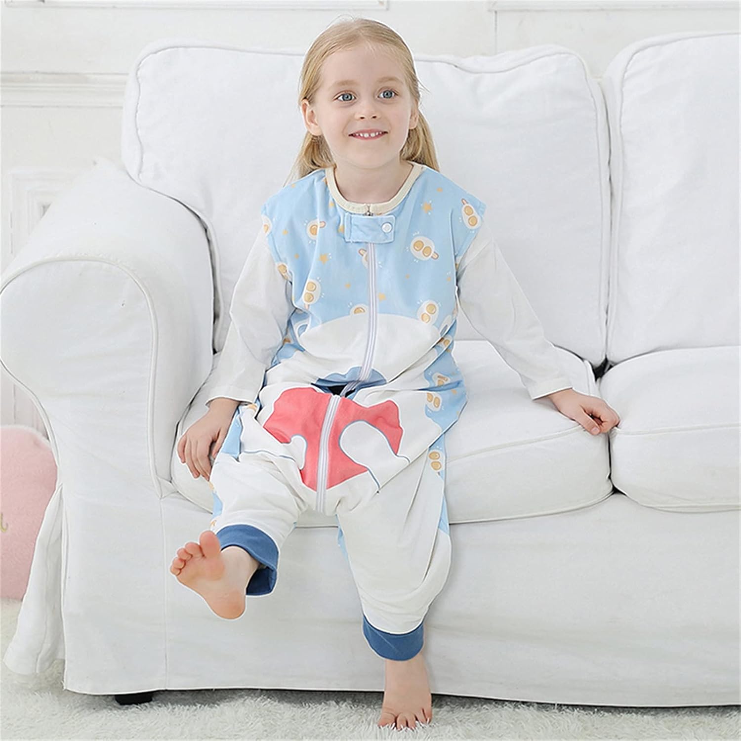 EnJoCho Cartoon Animal Romper Set for Toddlers