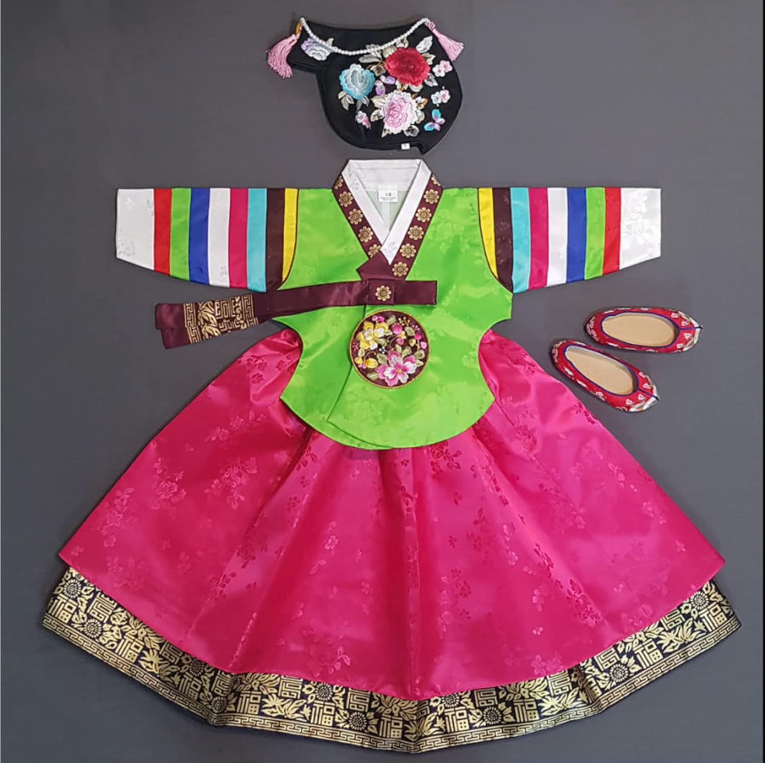 Korean Baby Girl Traditional Hanbok
