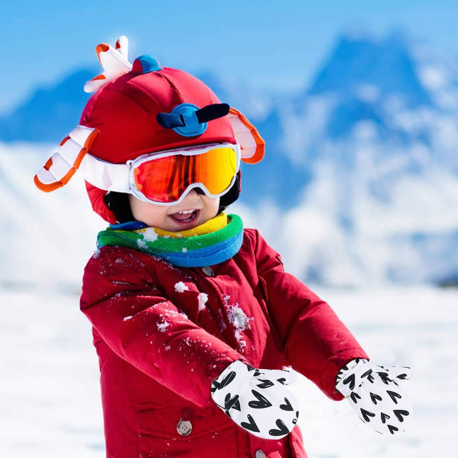 American Trends Lined Fleece Toddler Mittens