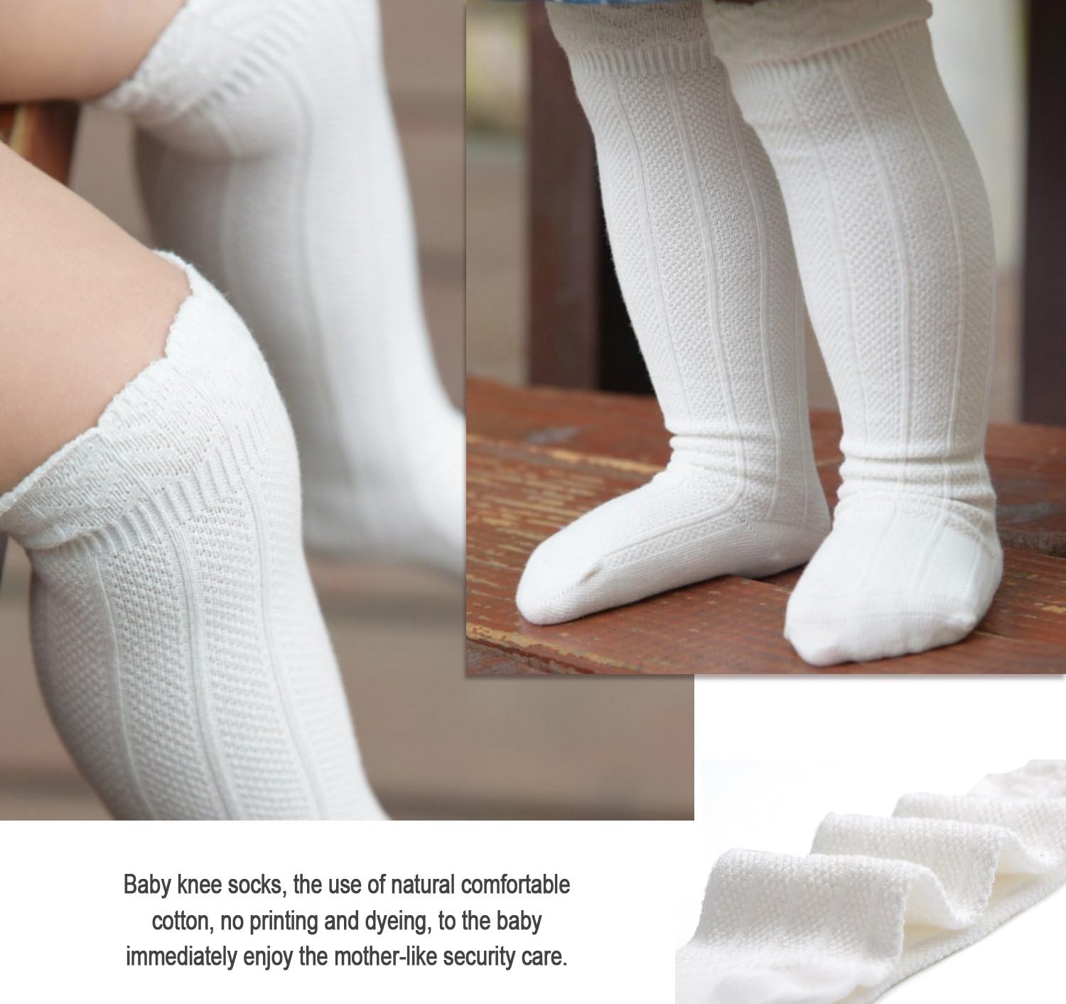 EPEIUS knee-high socks for infants