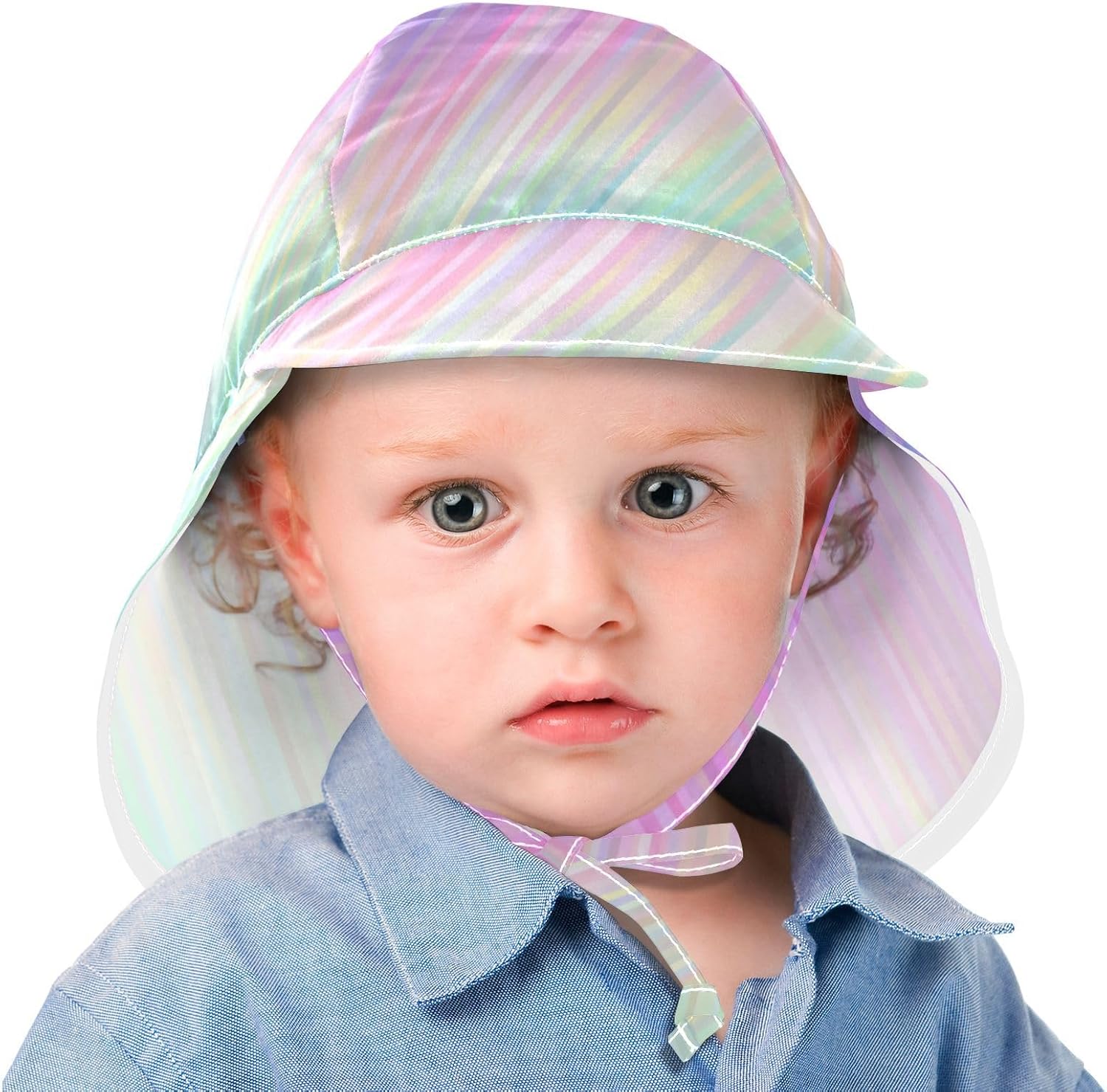 Adorable Pink Baby Sun Hat for Kids - Trekker Design