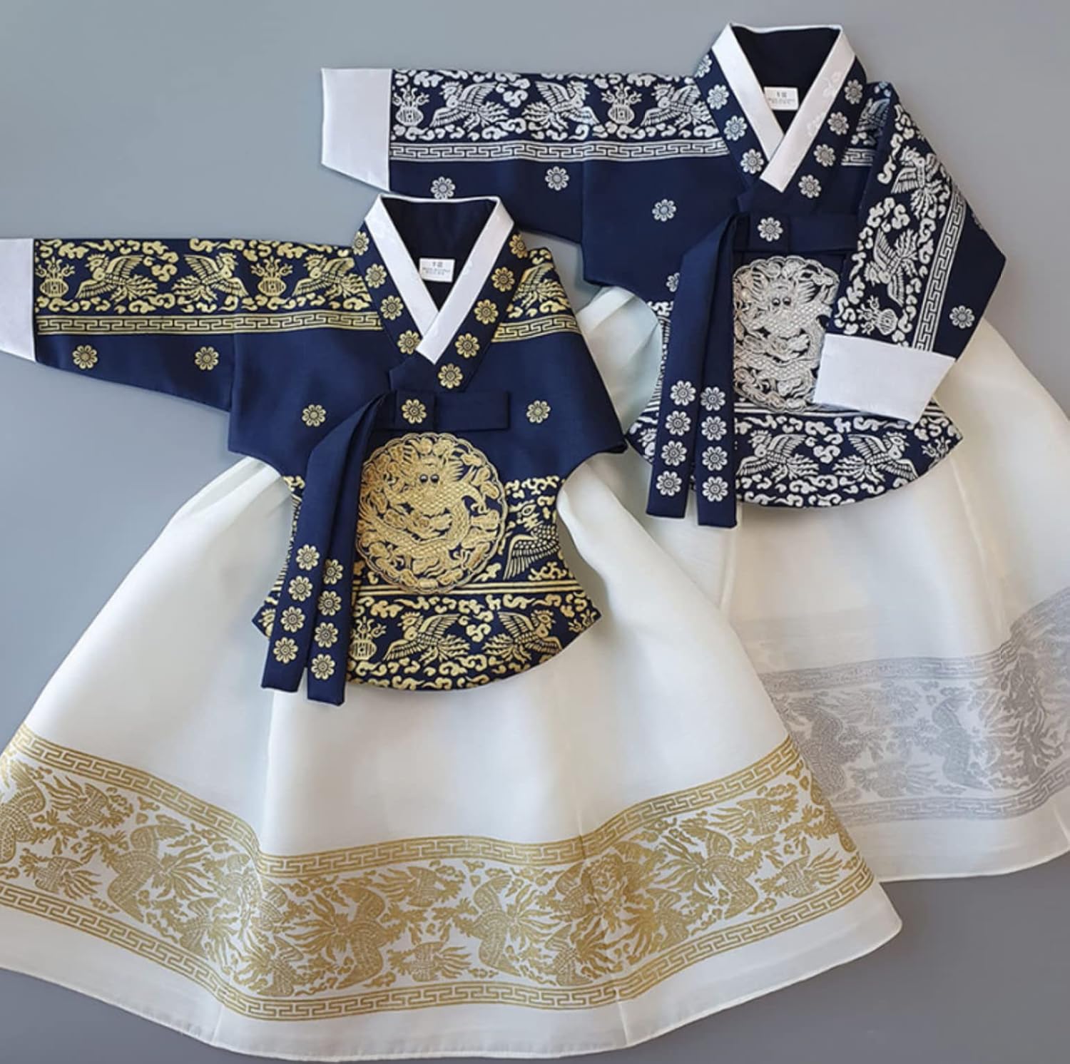 Stunning Modern Korean Hanbok Dress for Little Ones