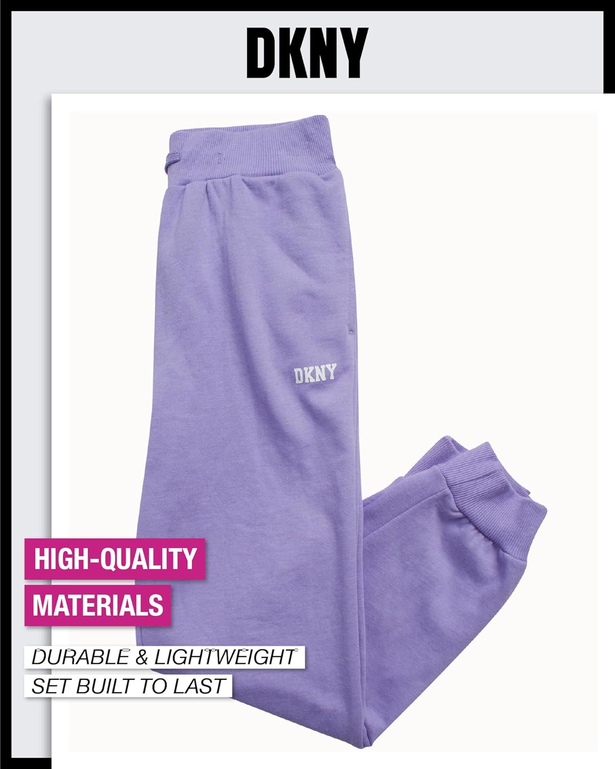 Perfect DKNY Jogger Set for Girls