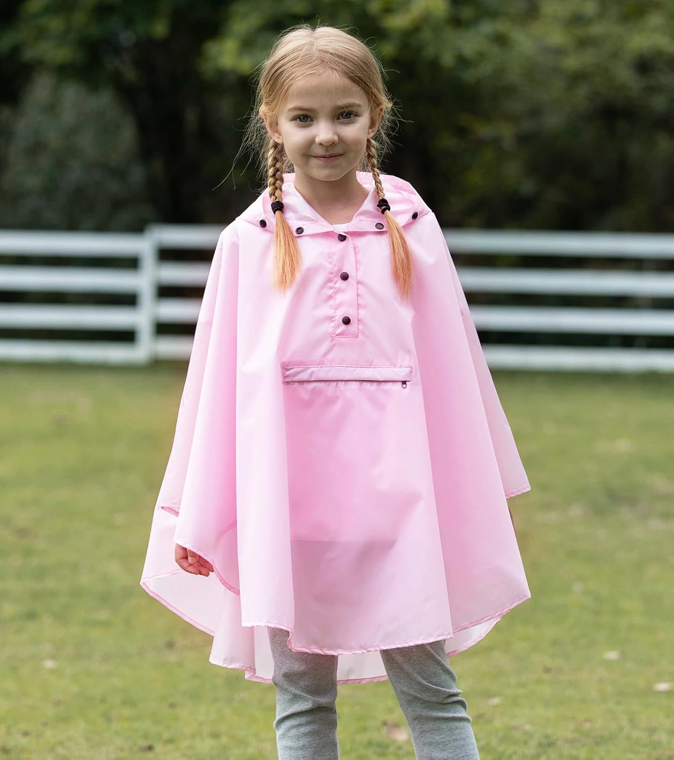 Saphi Rose Lightweight Kids Rain Jacket
