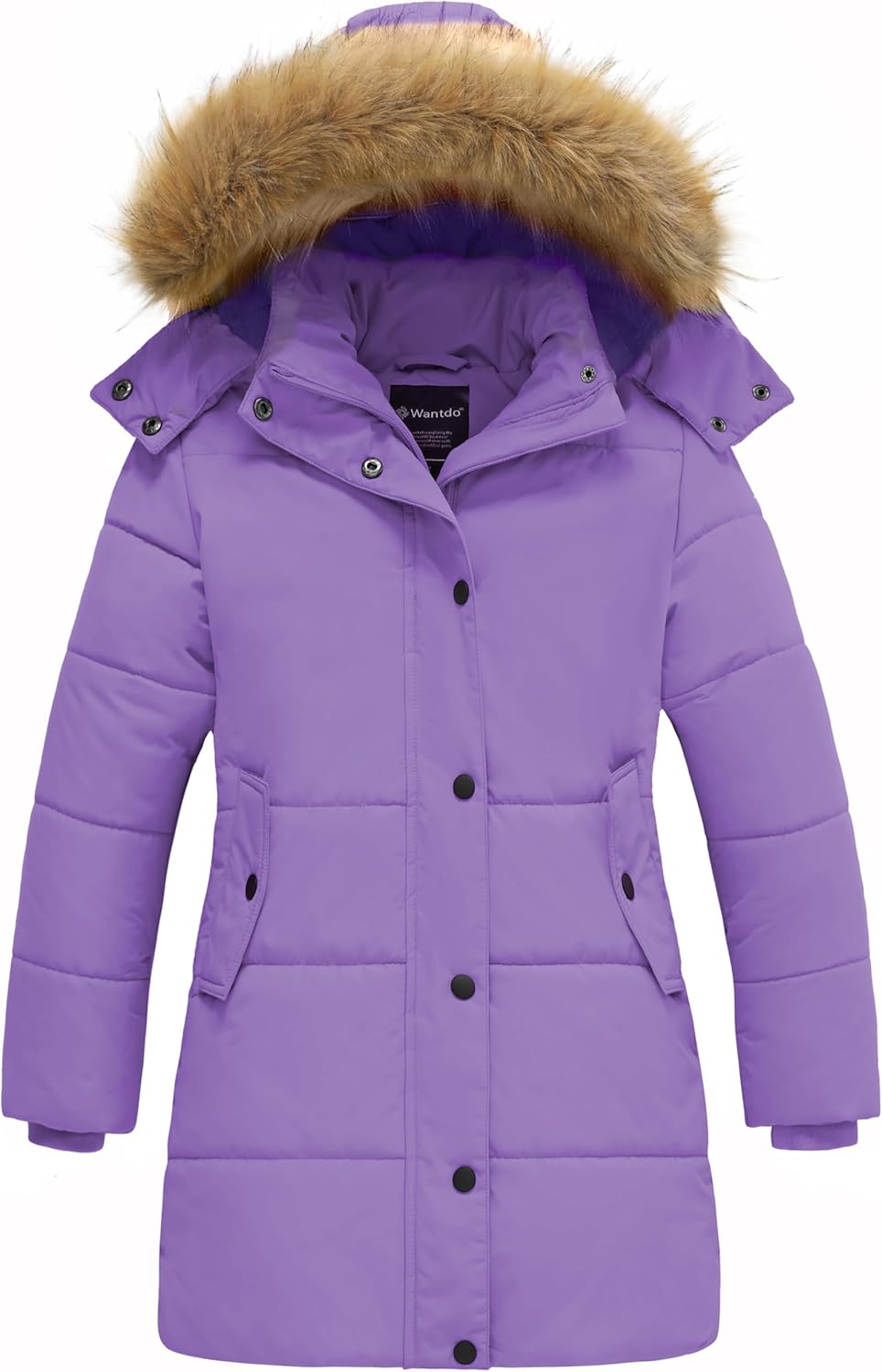 Wantdo Girls Winter Fleece Jacket