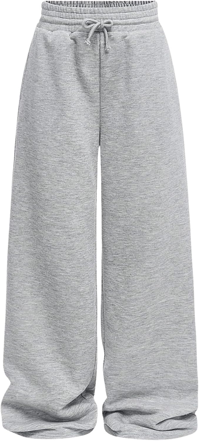SOLY HUX Straight Wide Leg Sweatpants