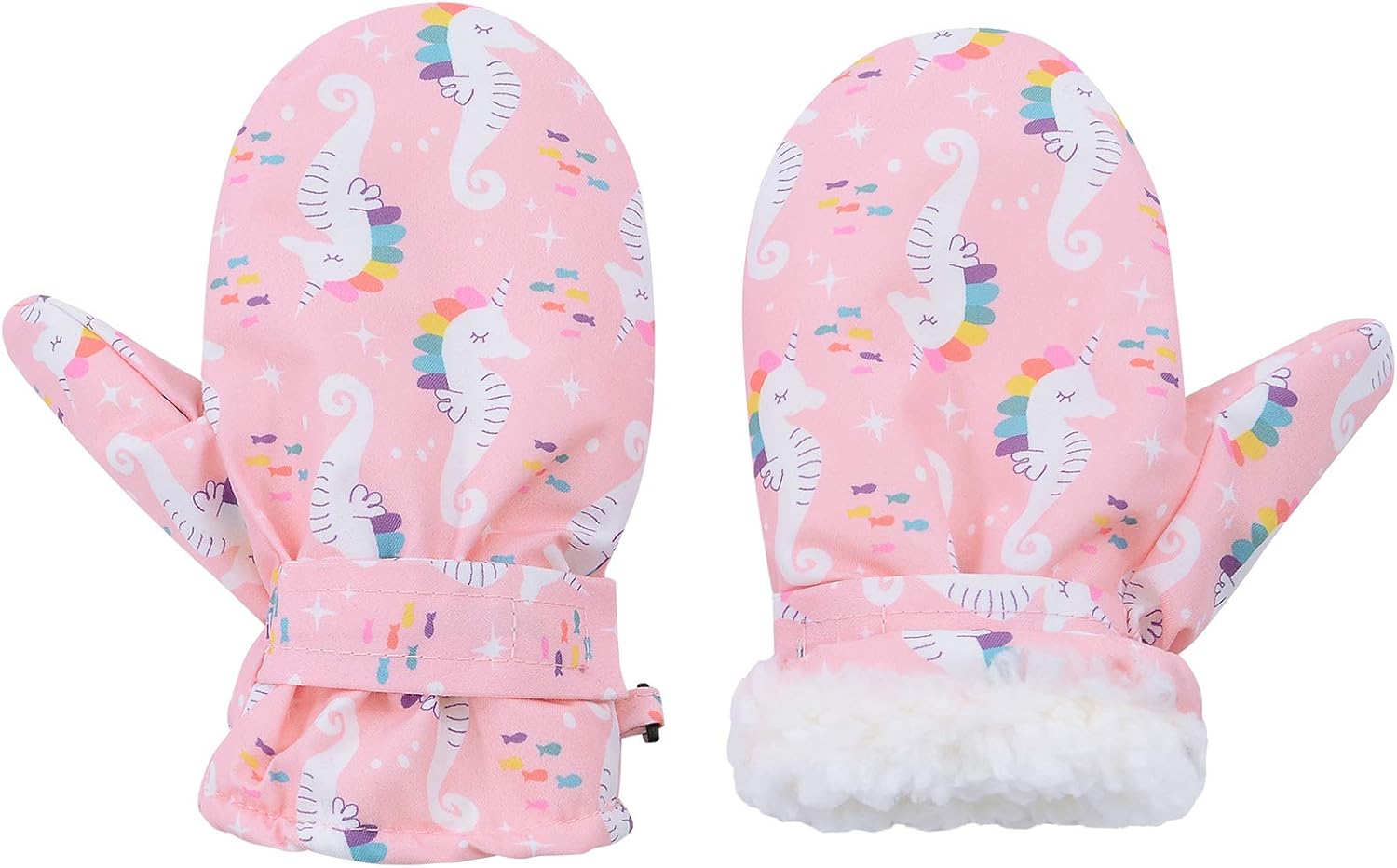 American Trends Lined Fleece Toddler Mittens