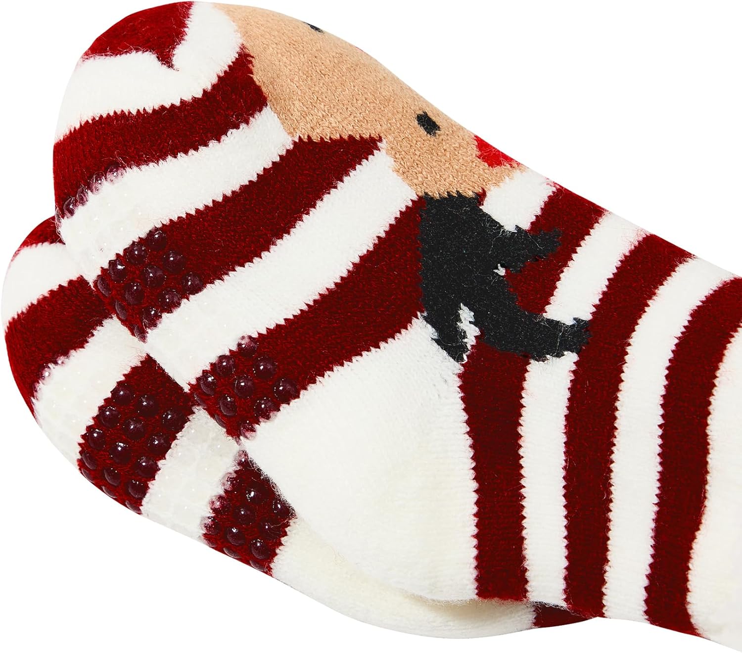 Zando Kids Fuzzy Socks with Grips - Cozy Winter Warmers for Toddlers Kids
