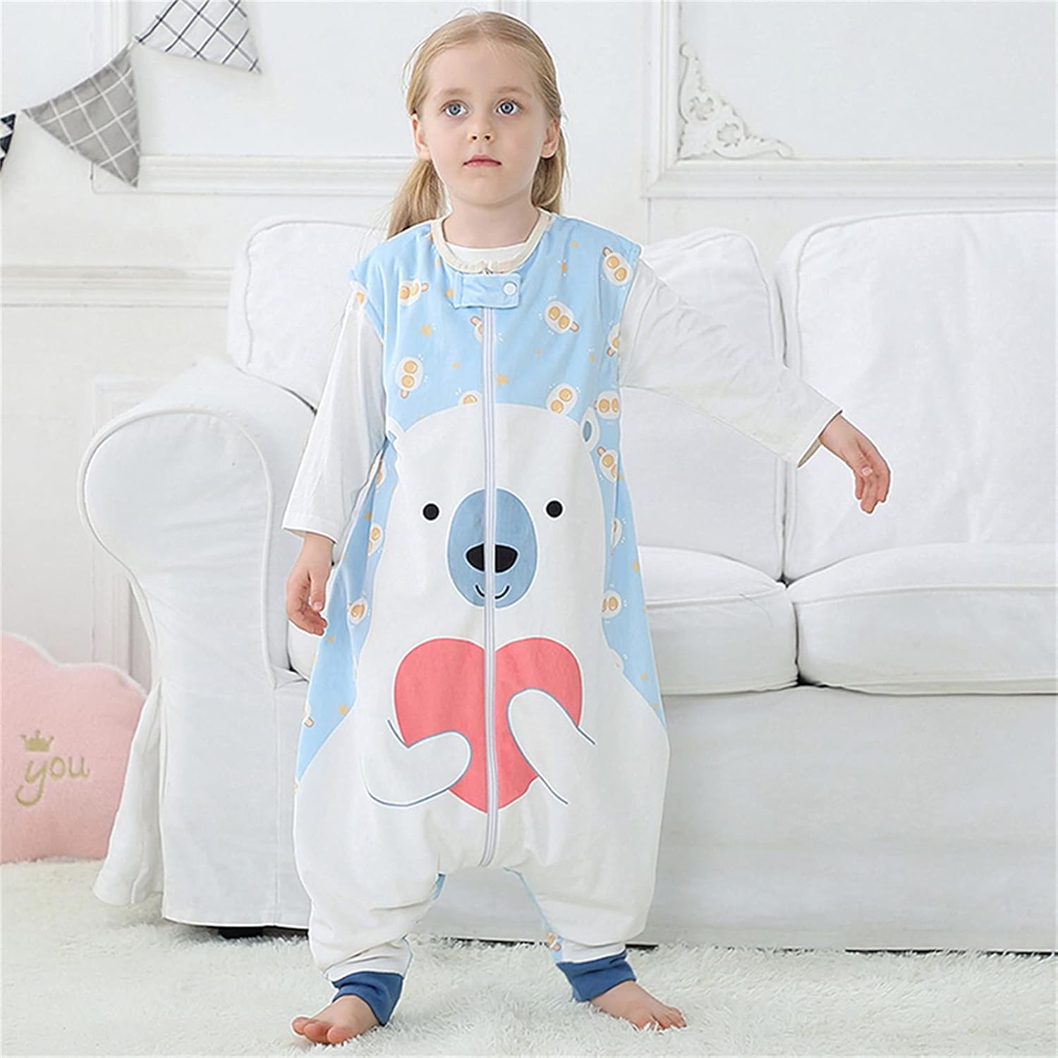 EnJoCho Cartoon Animal Romper Set for Toddlers