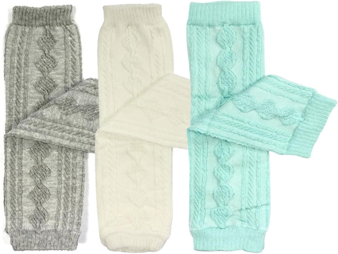 Perfect for Little Girls 3-Piece Leg Warmers
