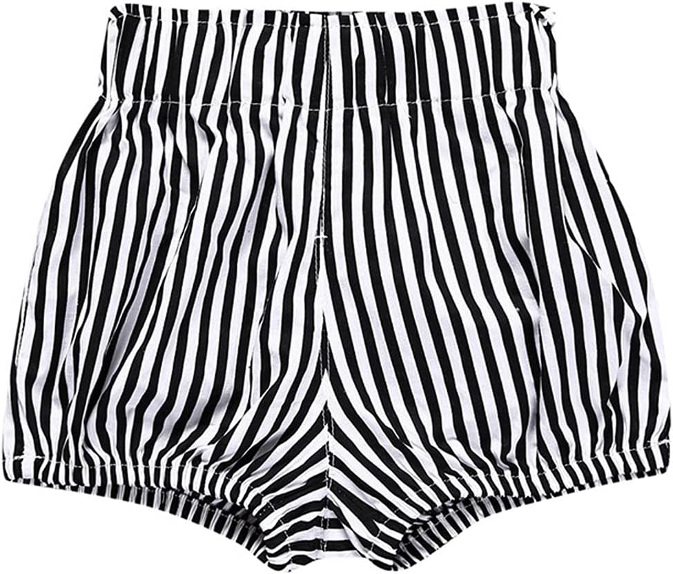 EISHOW Summer Soft Bloomers 0-5Yr Striped Harem