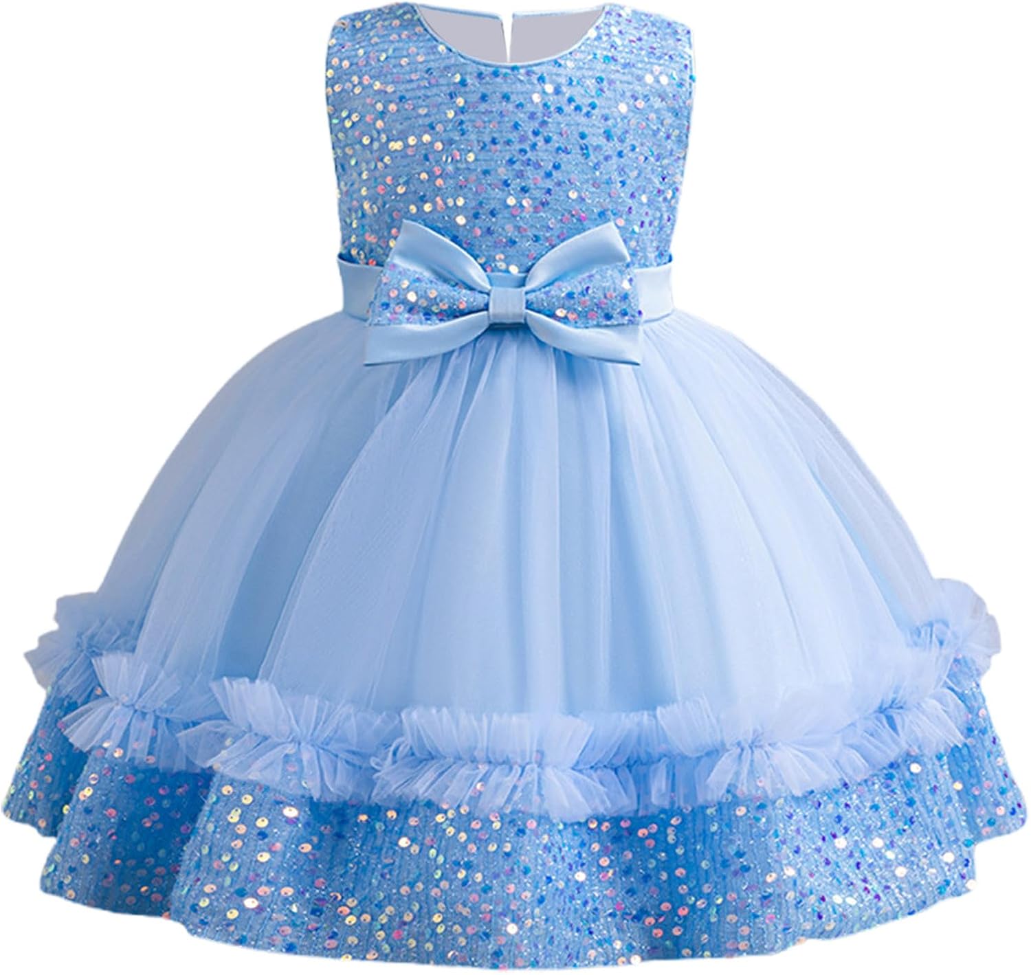 Cute Sequins Tulle Princess Dresses for Girls 6M-5Y