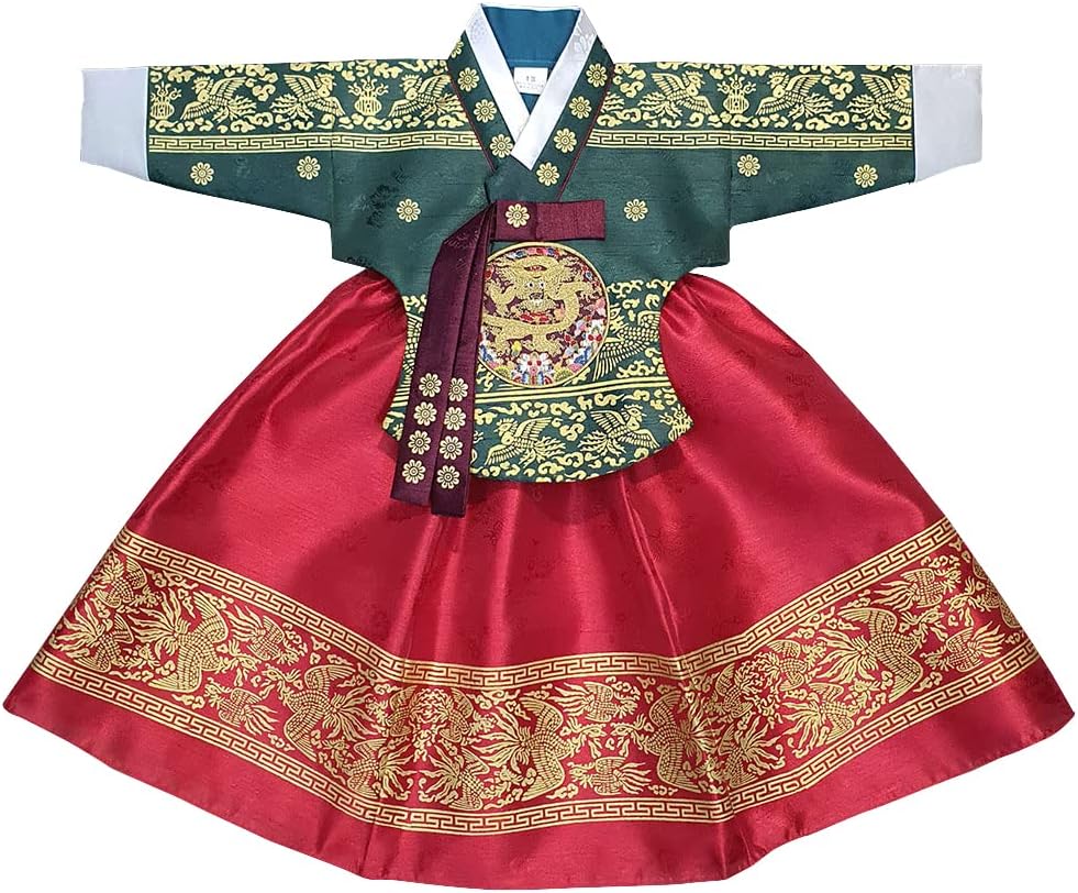 Korean Baby Girl Hanbok for Birthdays Events