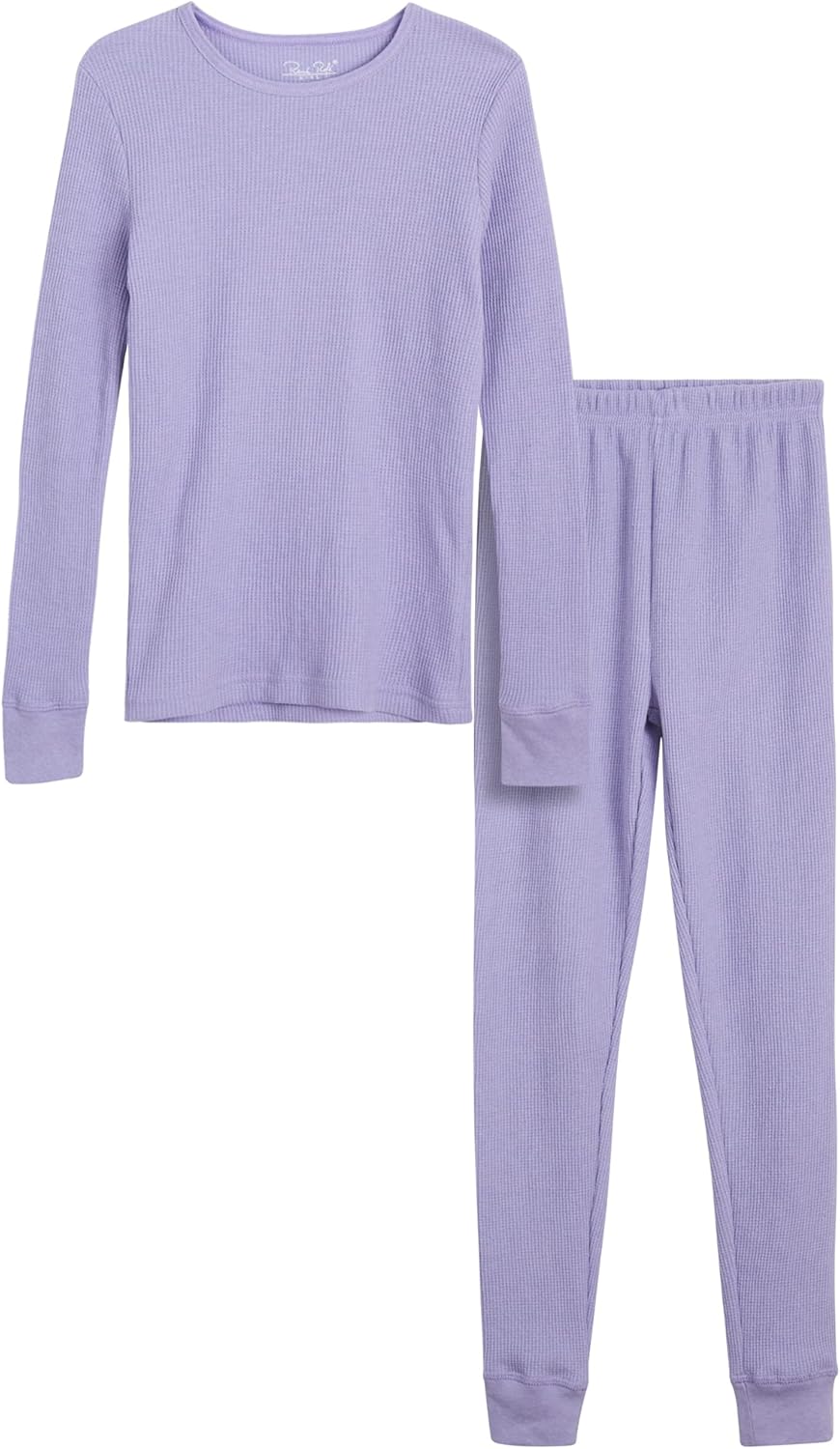 Rene Rofe Girls Thermal Underwear Set - Perfect for Winter Layers