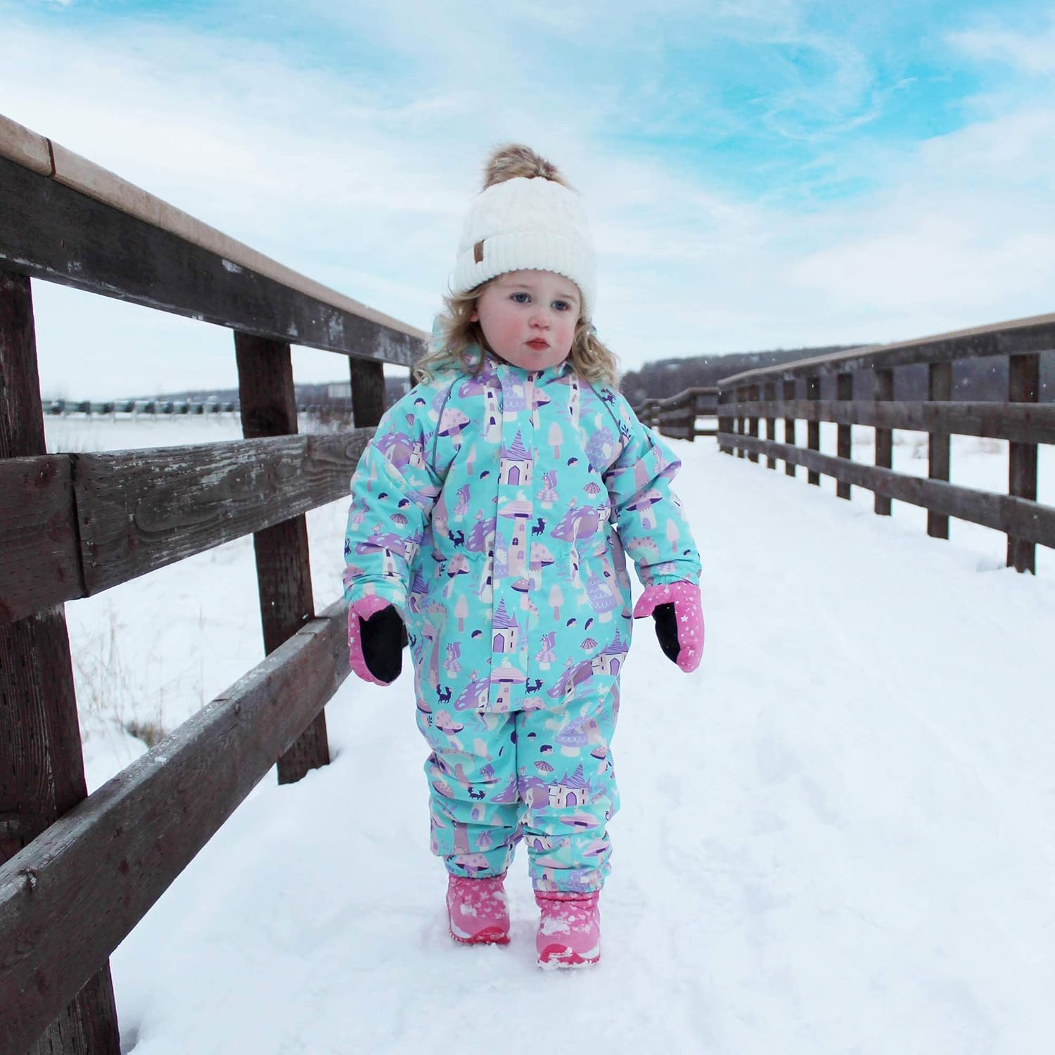 Jan Jul Waterproof Fleece-Lined Snowsuit for Kids