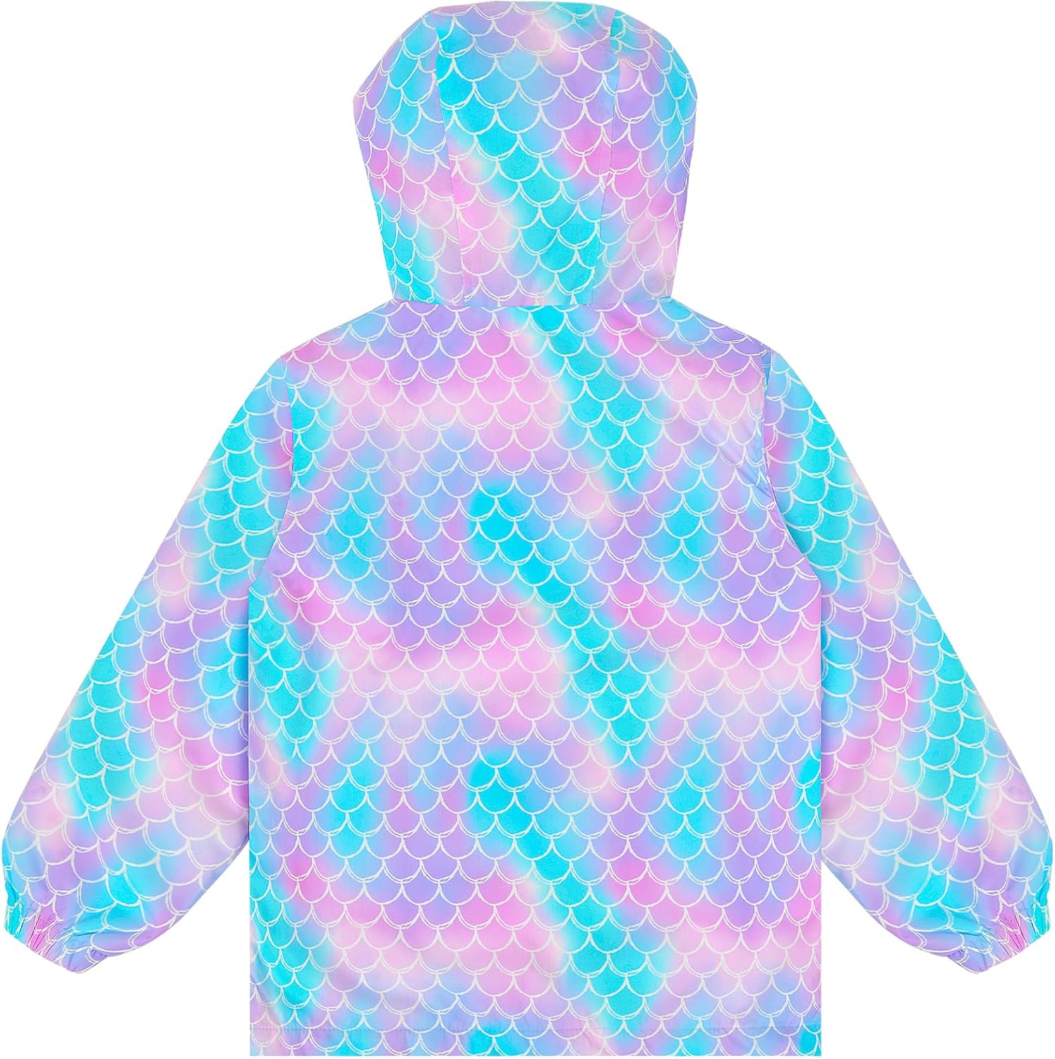 OlyPegic Girls Waterproof Hooded Rain Jacket