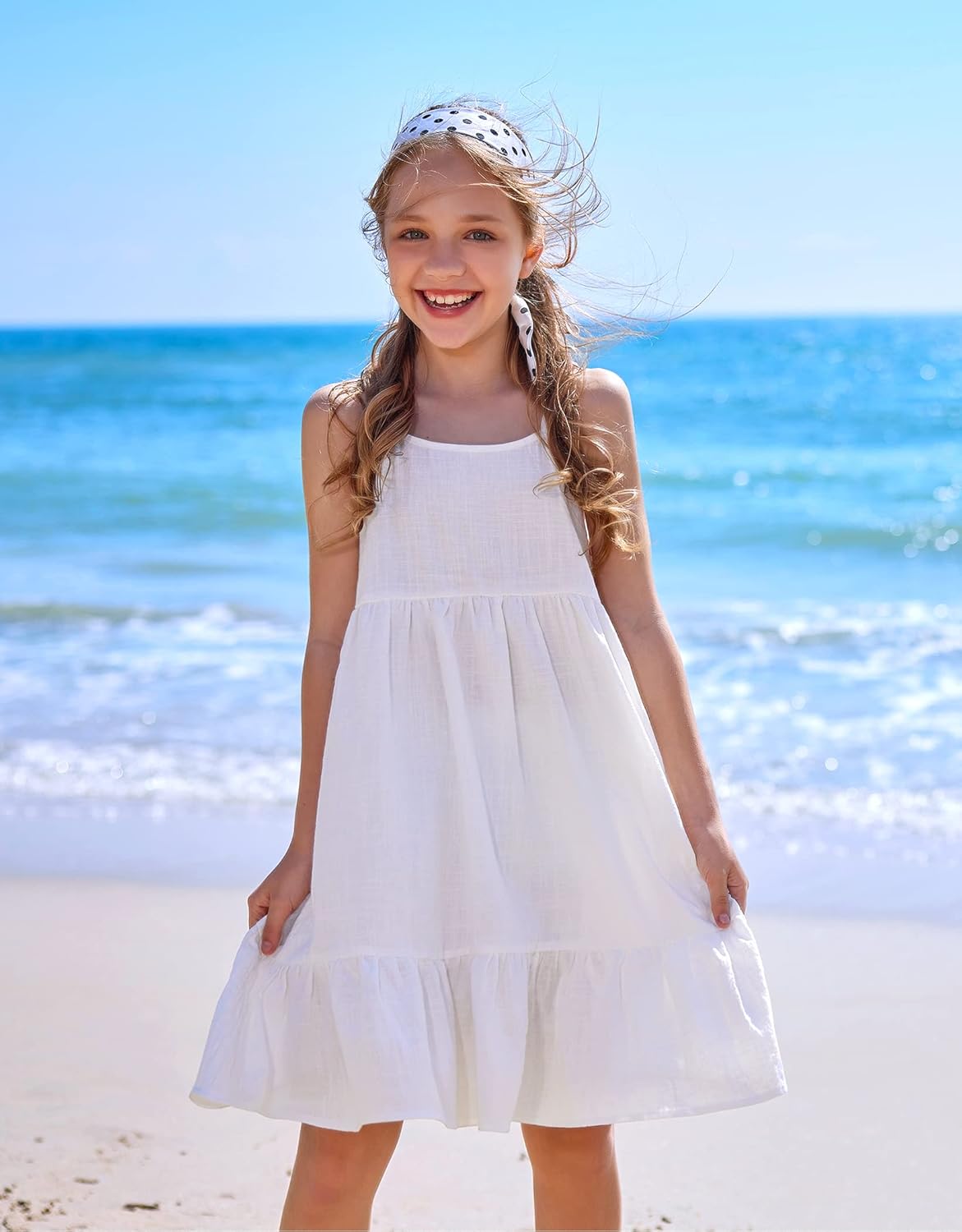 Arshiner Girls Summer Sundress