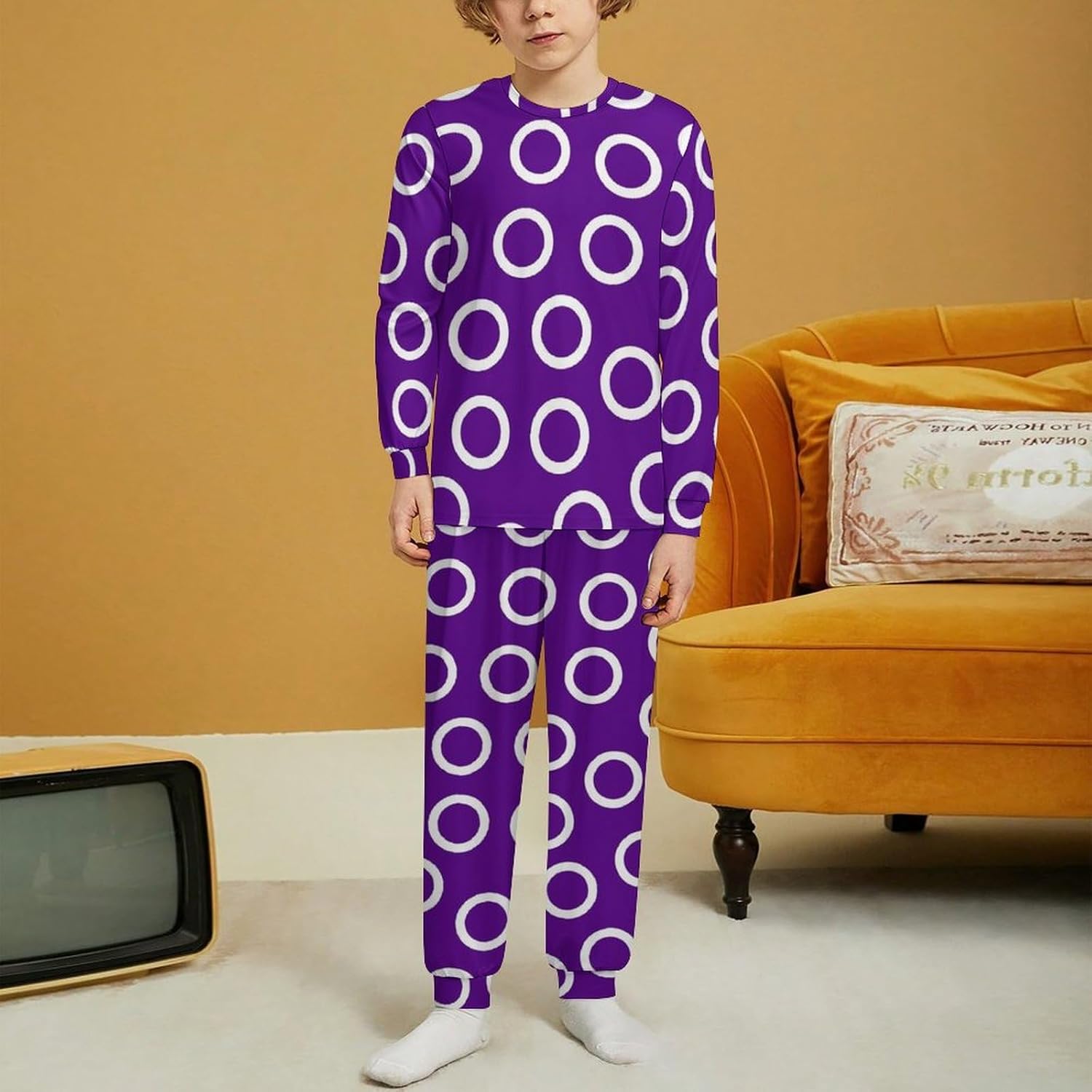 festive Thermal Override Thermal Underwear for Kids