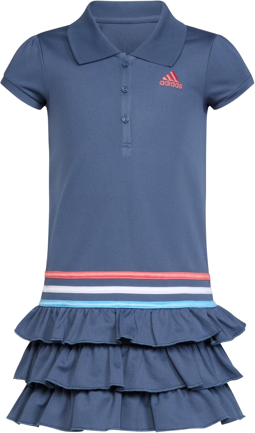 Stylish Comfortable Adidas Girls Toddler Active Polo Dress