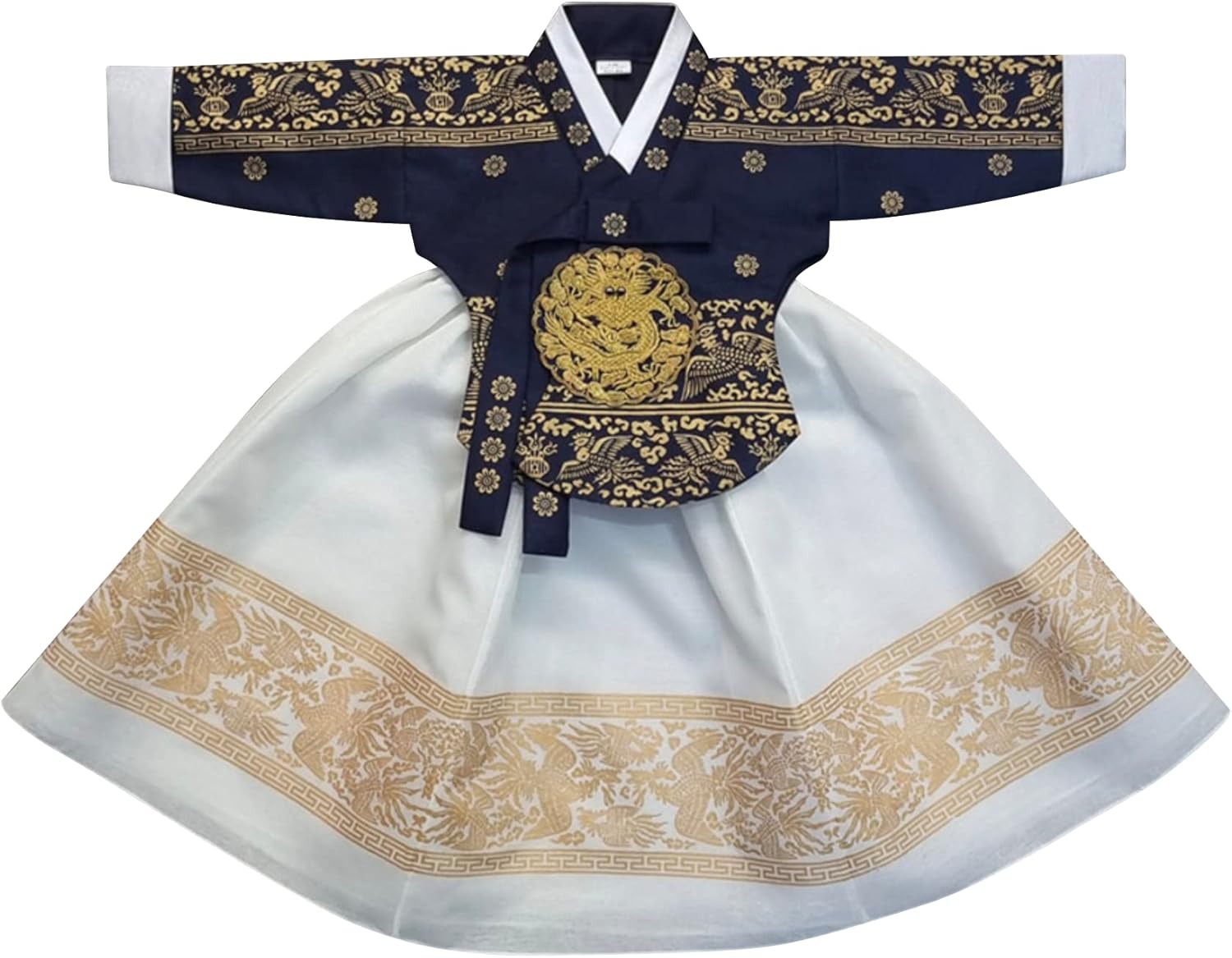 Stunning Modern Korean Hanbok Dress for Little Ones