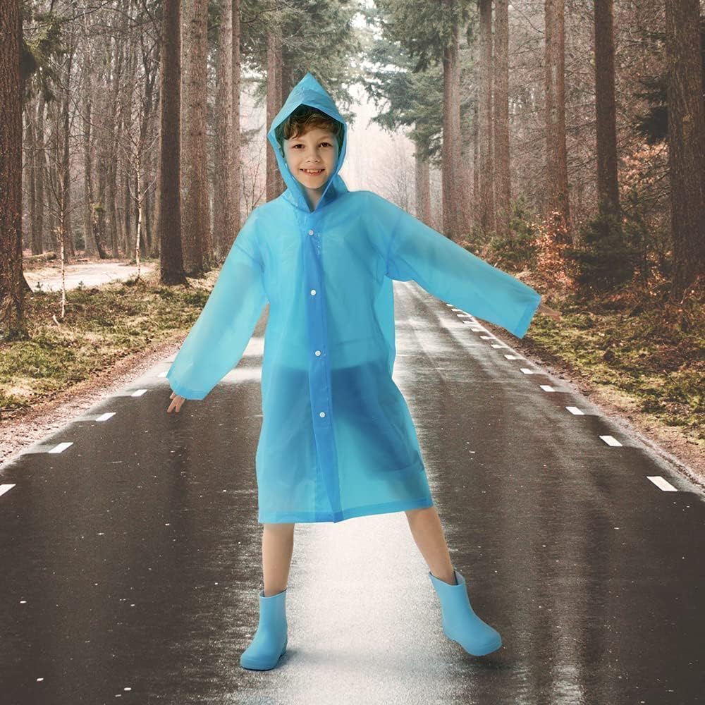 Opret 2-Piece Reusable Rain Coats for Kids
