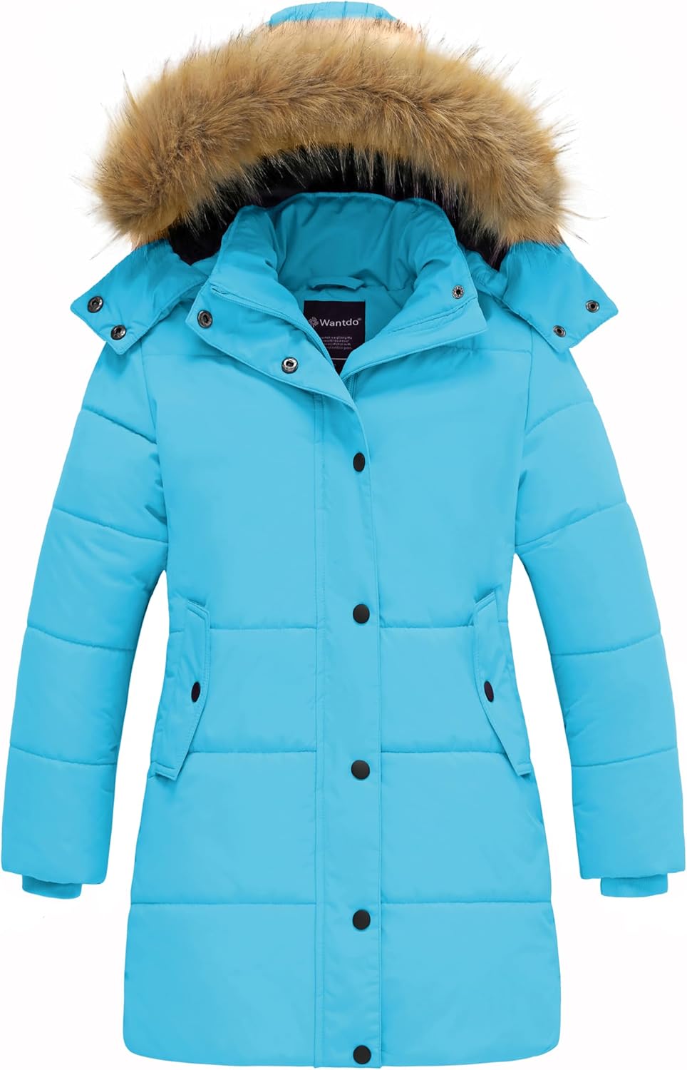 Fast fashion sizes Warm Waterproof Winter Jacket for Girls