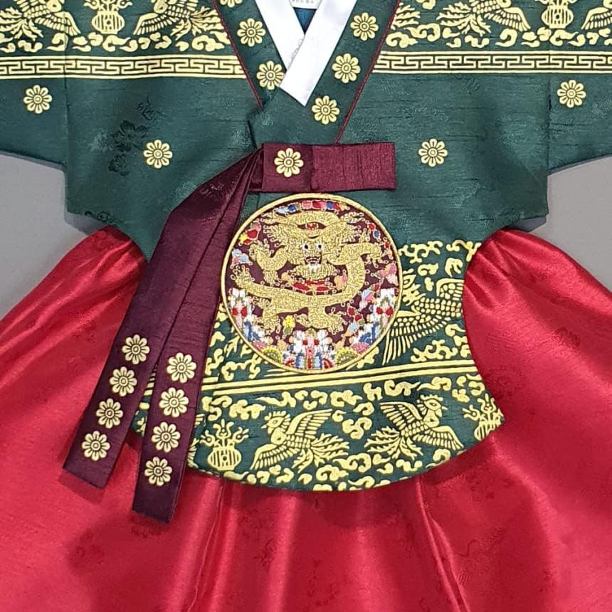 Korean Baby Girl Hanbok for Birthdays Events