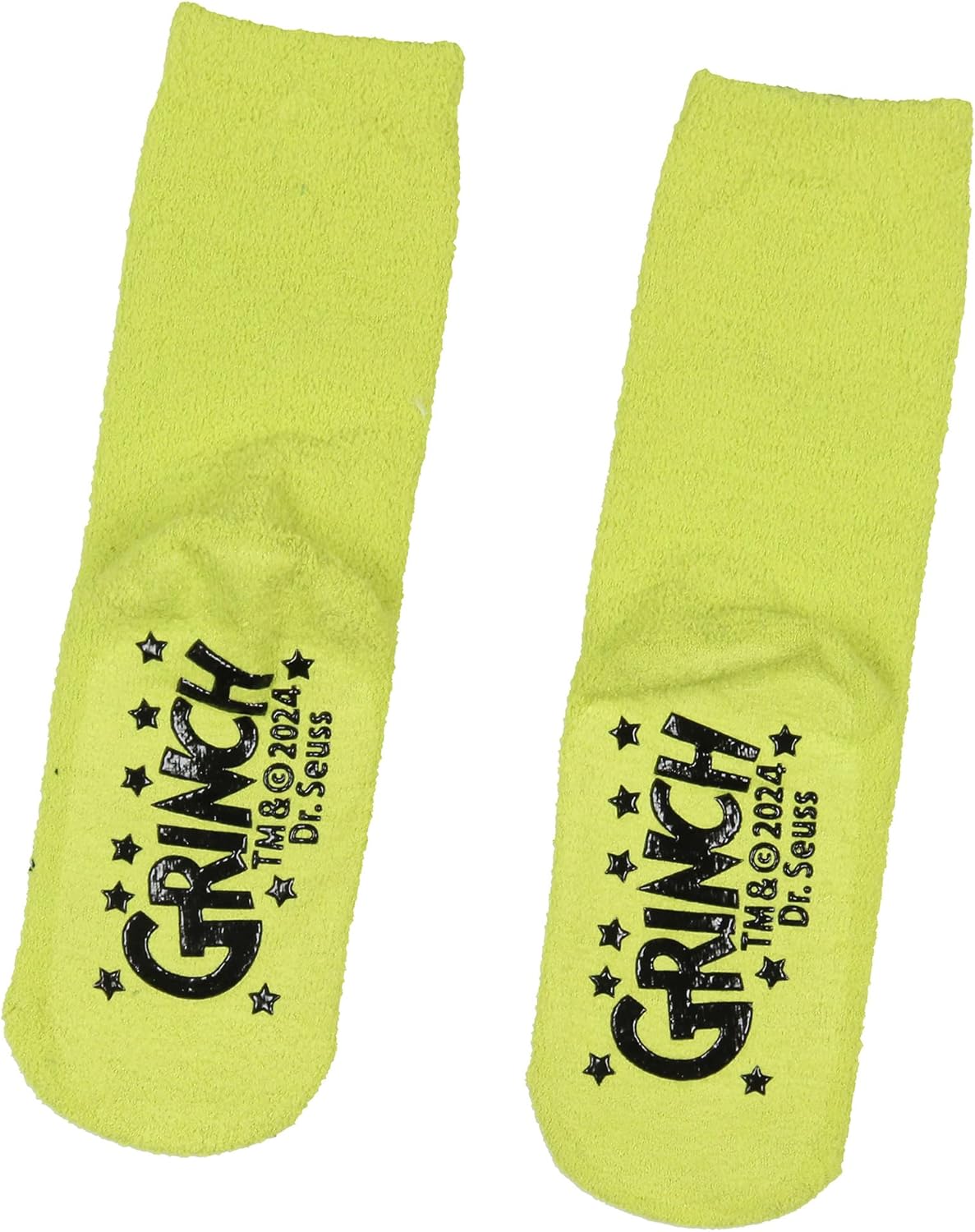 Grinch Family Fuzzy Sleepy Socks for Girls Cozy Holiday Gift