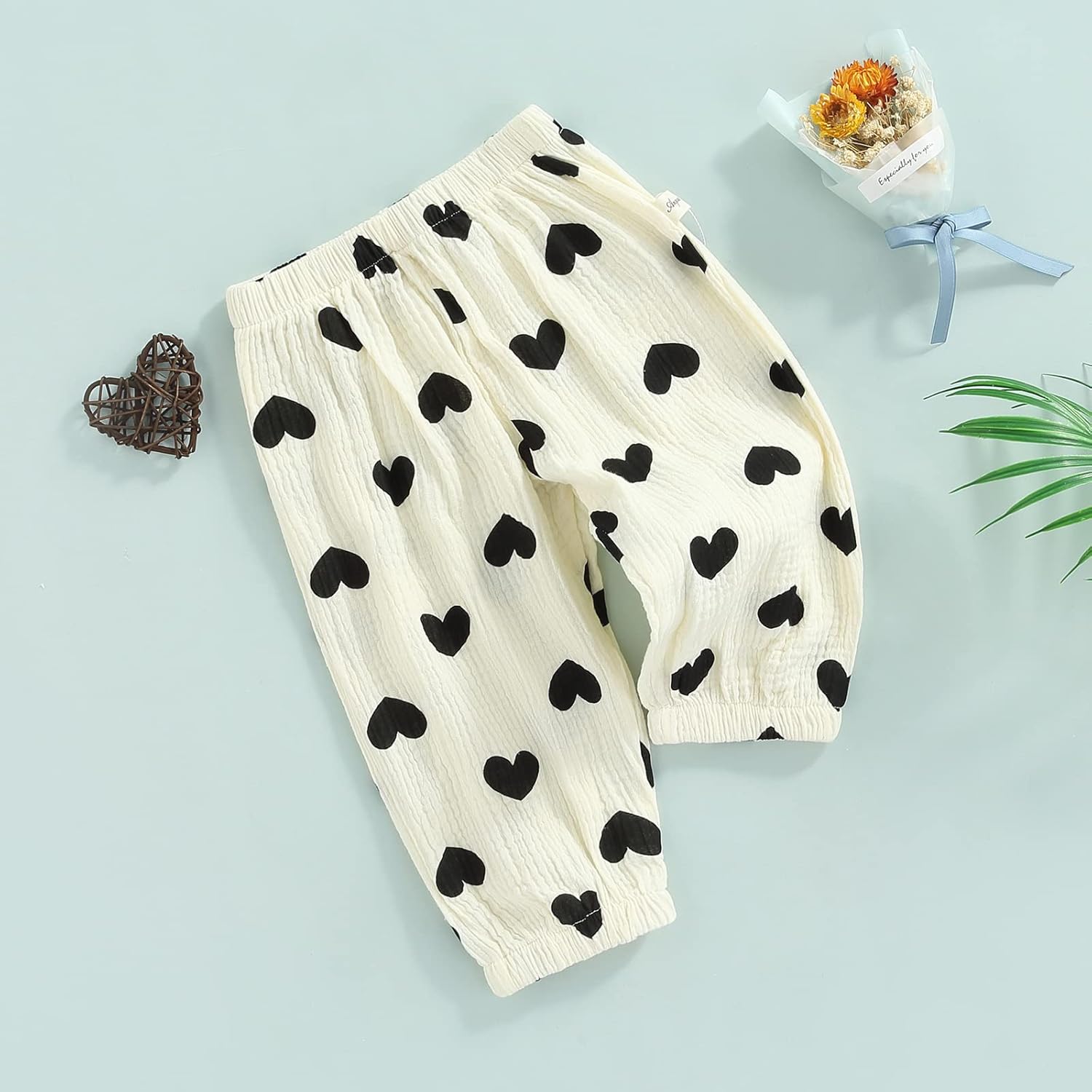 Floral Print Harem Pants for Baby Boy Girl Summer Wear