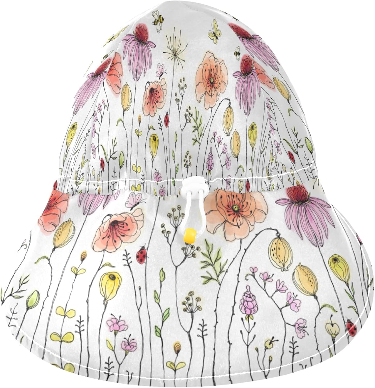 Bright Stylish Butterfly Bees Dragonfly Baby Sun Hat