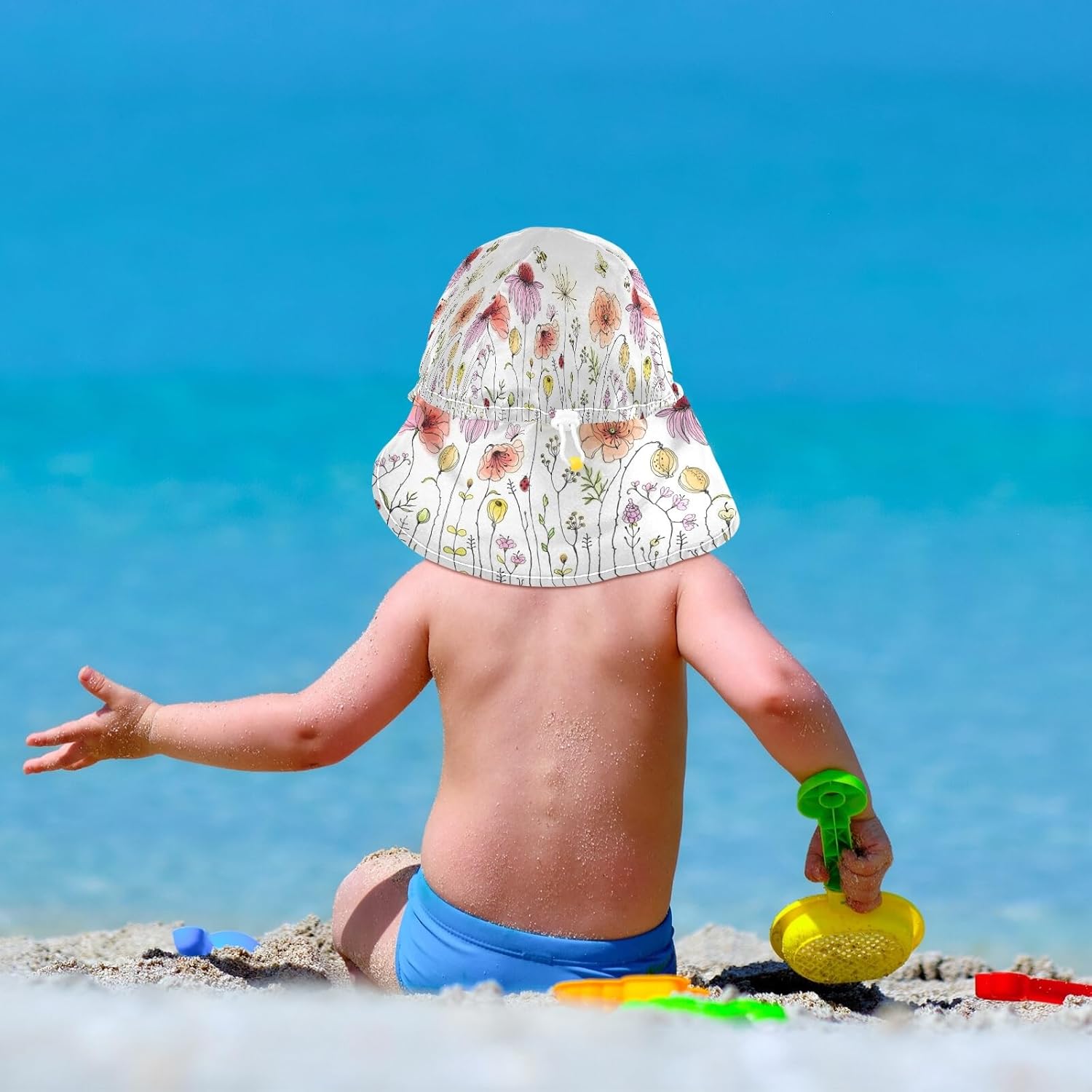 Bright Stylish Butterfly Bees Dragonfly Baby Sun Hat