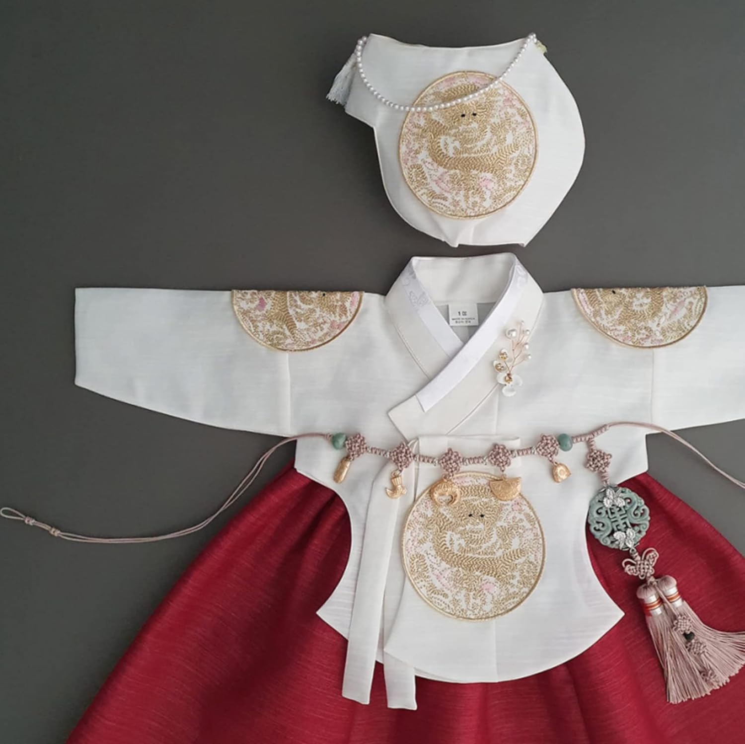 Korean Baby Traditional Dress for 100 Day Celebration