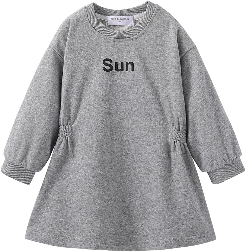 Mud Kingdom Little Girls Love Heart Smocked Sweater Dress