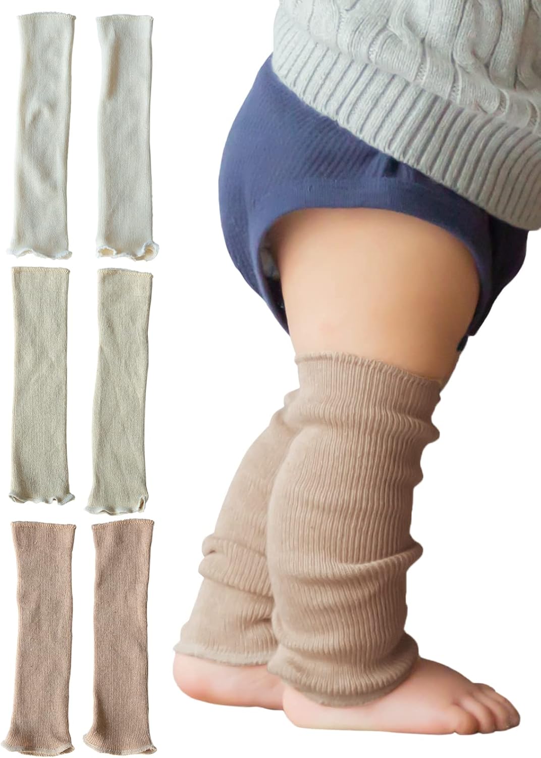 Warm Soft LegWarmers for Babies
