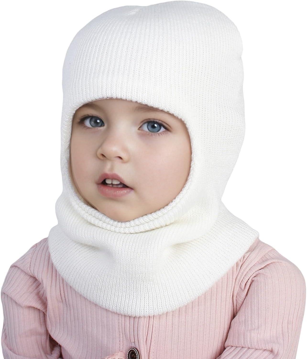 Warm Winter Combo - Knit Fleece Hat Scarf for Babies