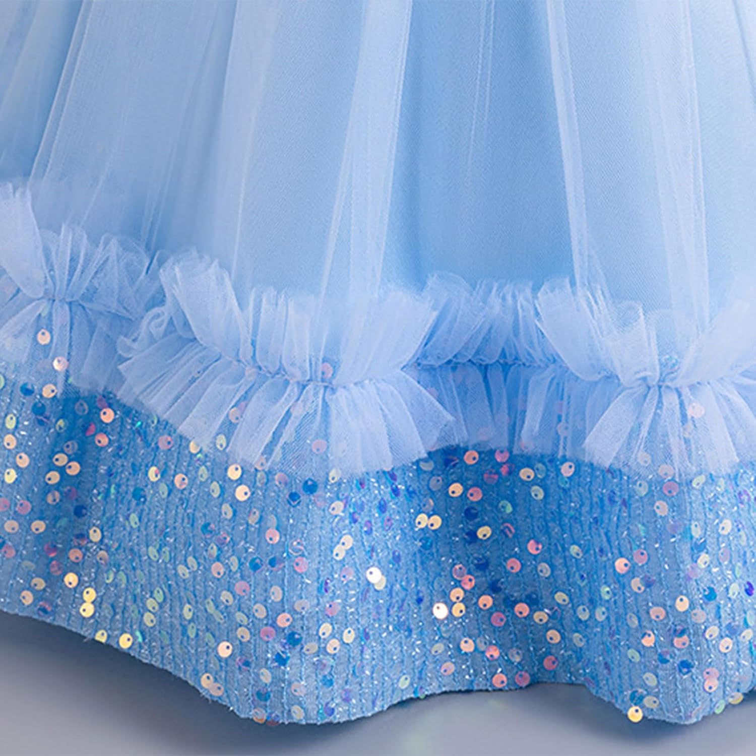 Cute Sequins Tulle Princess Dresses for Girls 6M-5Y