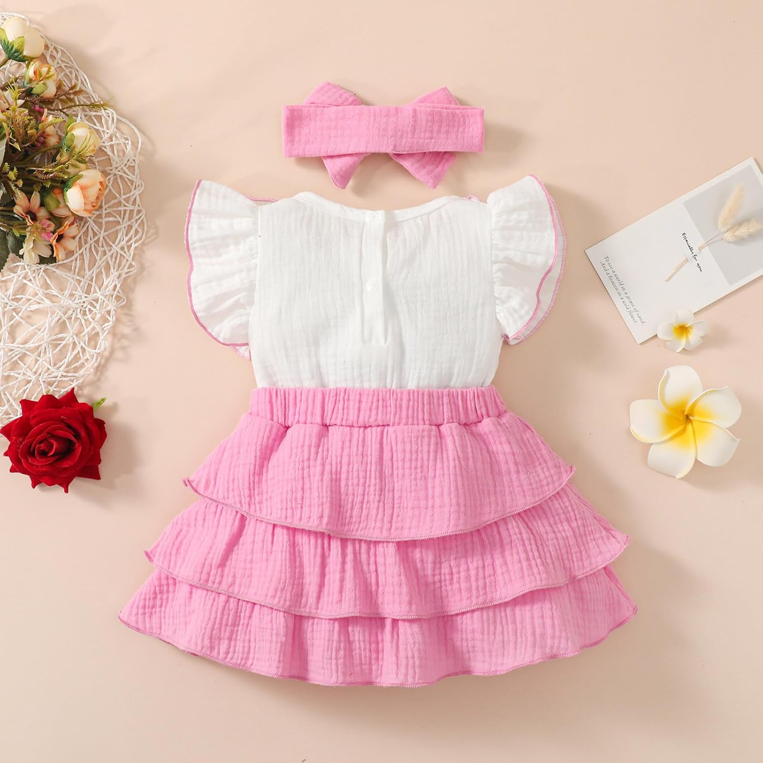 Cute Ruffle Princess Playwear for Kids
