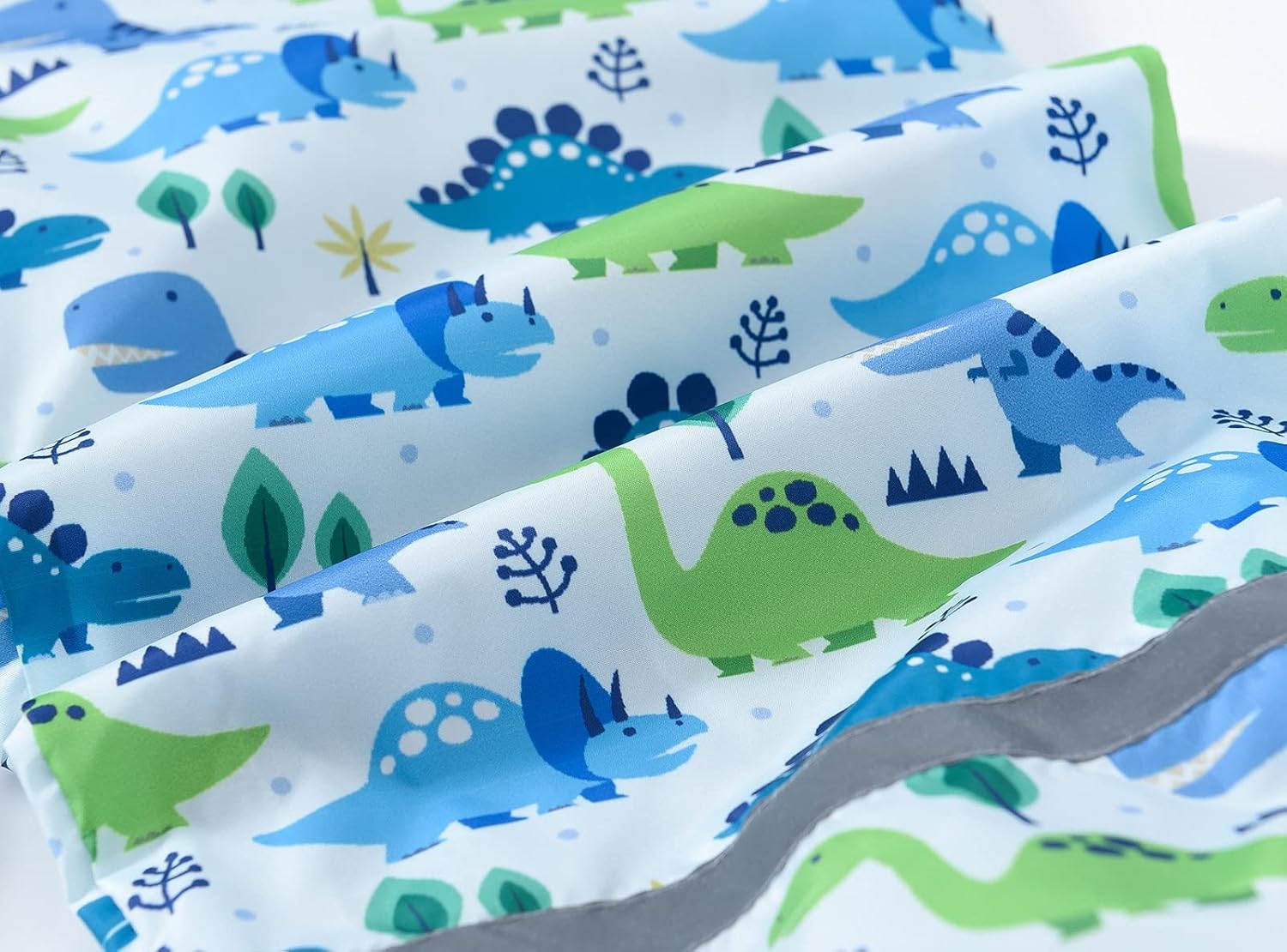 Cartoon Dinosaur Print Rain Pants