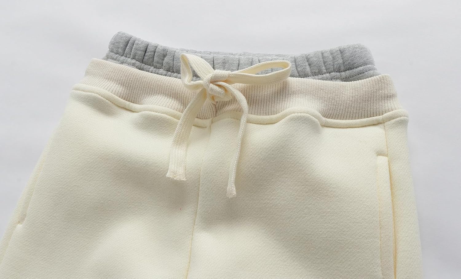 Perfect Kids Fleece Jogger Pants Adorable Bear Design