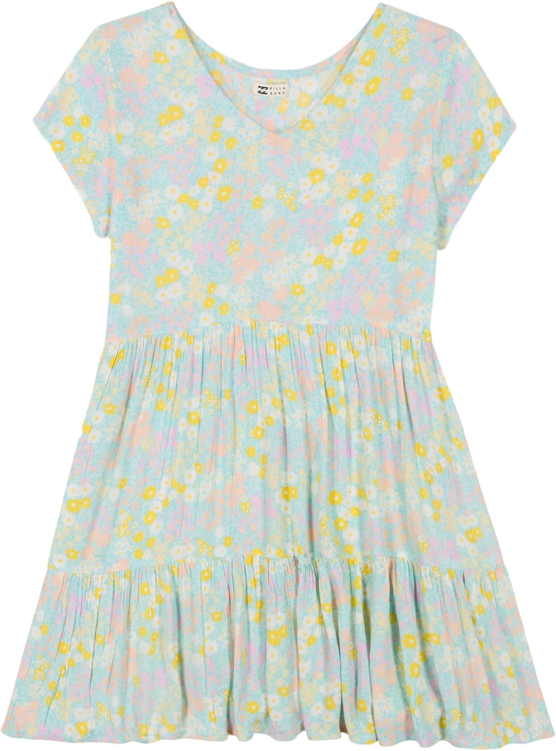 Billabong Girls Durable Short Sleeve Dress