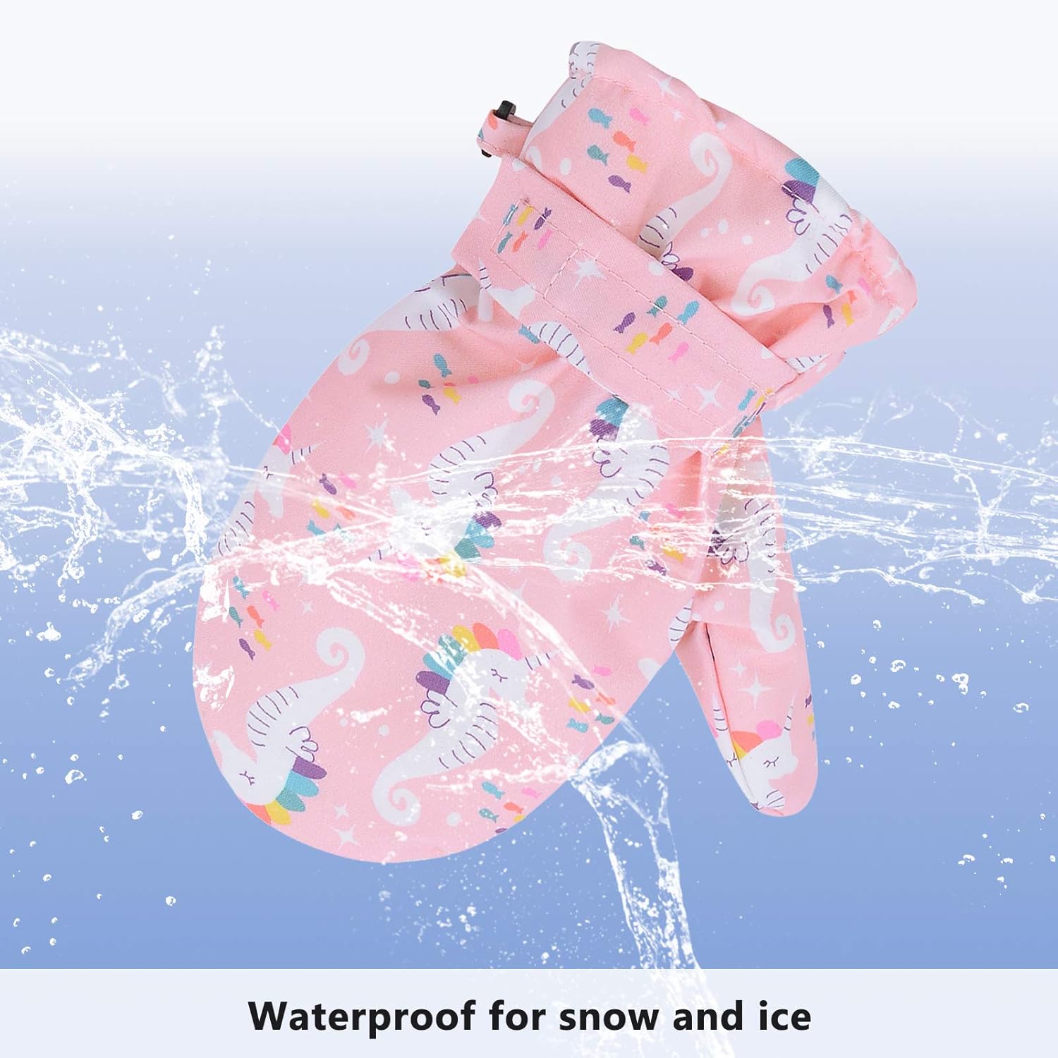 American Trends Lined Fleece Toddler Mittens
