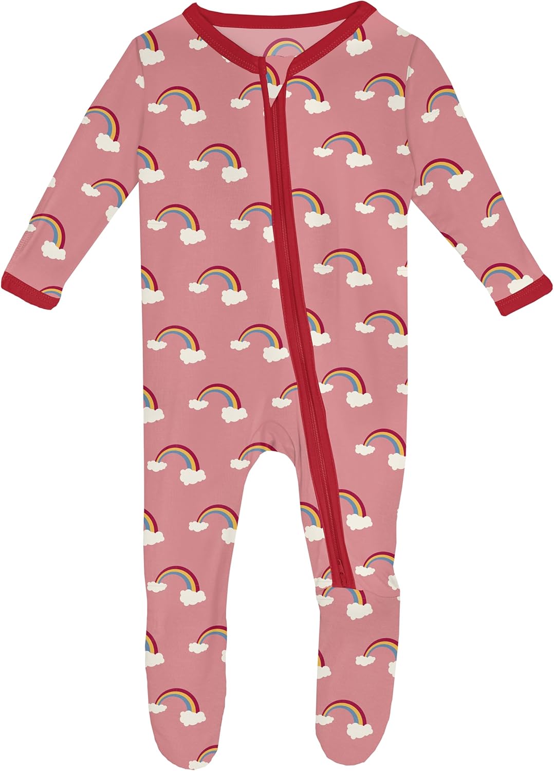 Welcome Home Cozy Stretchy Baby Footies with Zipper