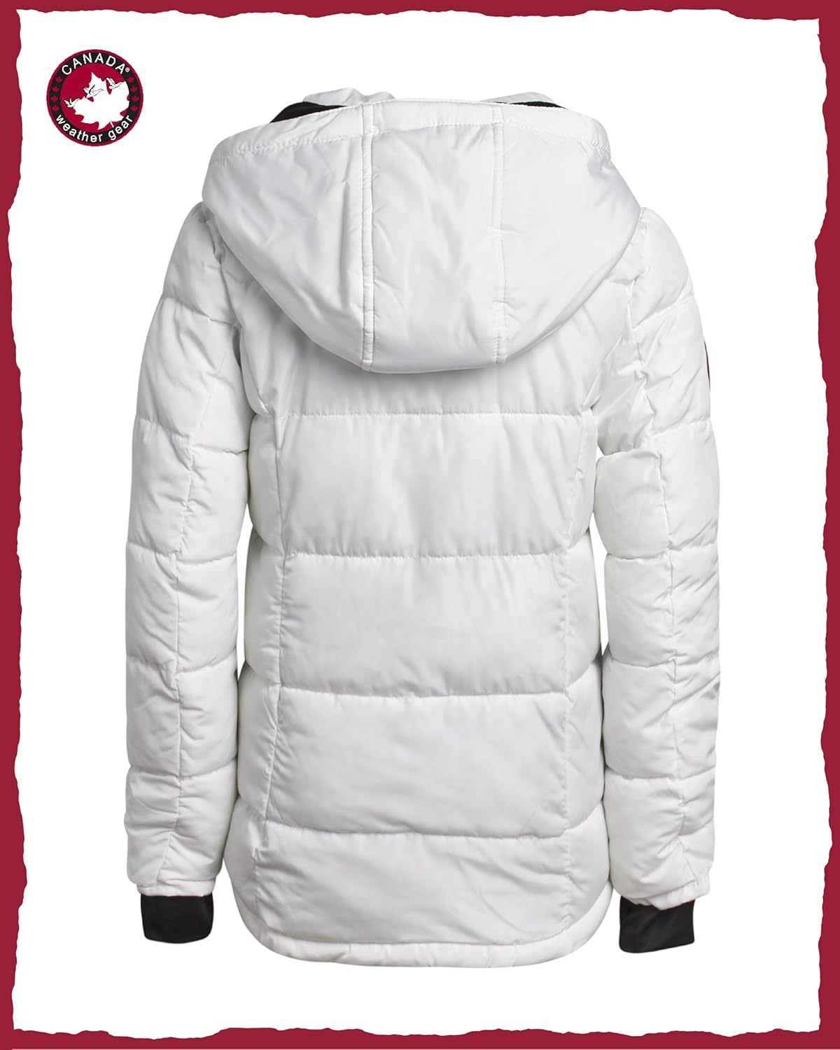 Canada Weather Gear Girls Winter Coat - Quilted Heavyweight Puffer Parka