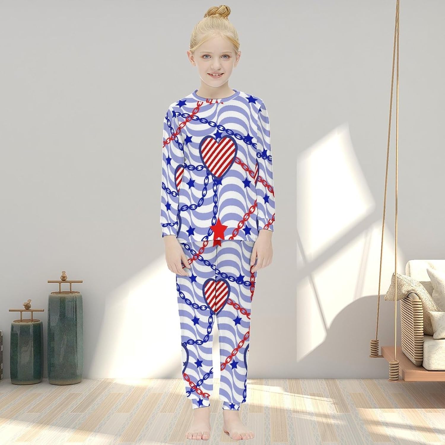 Girls Thermal Pajama Set MEIKKO