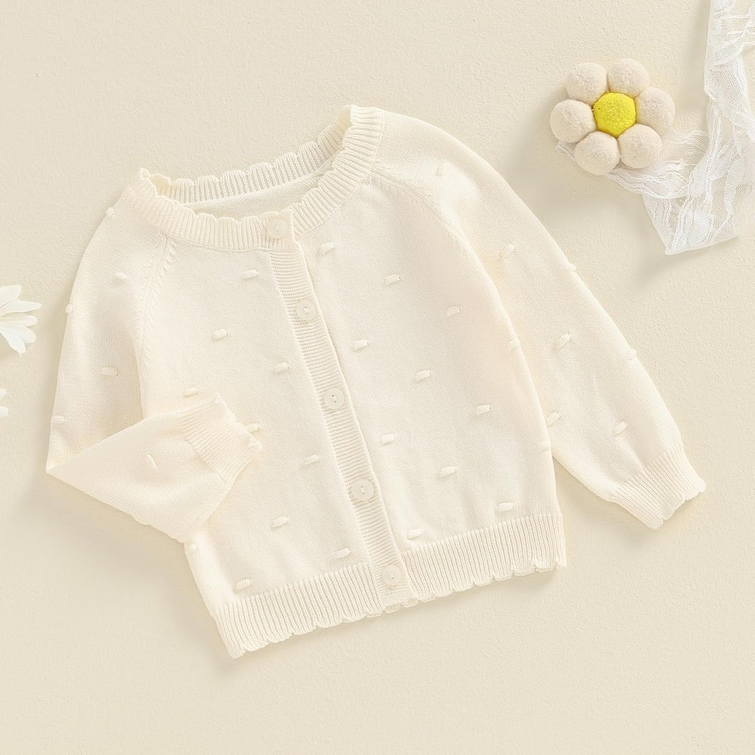 Infant Baby Girl Sweater Cardigan