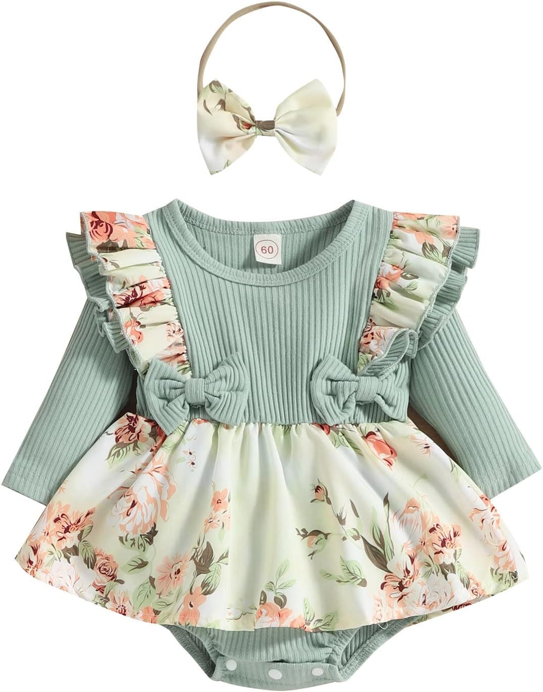 Newborn Baby Girl Romper Dress Cute and Charming